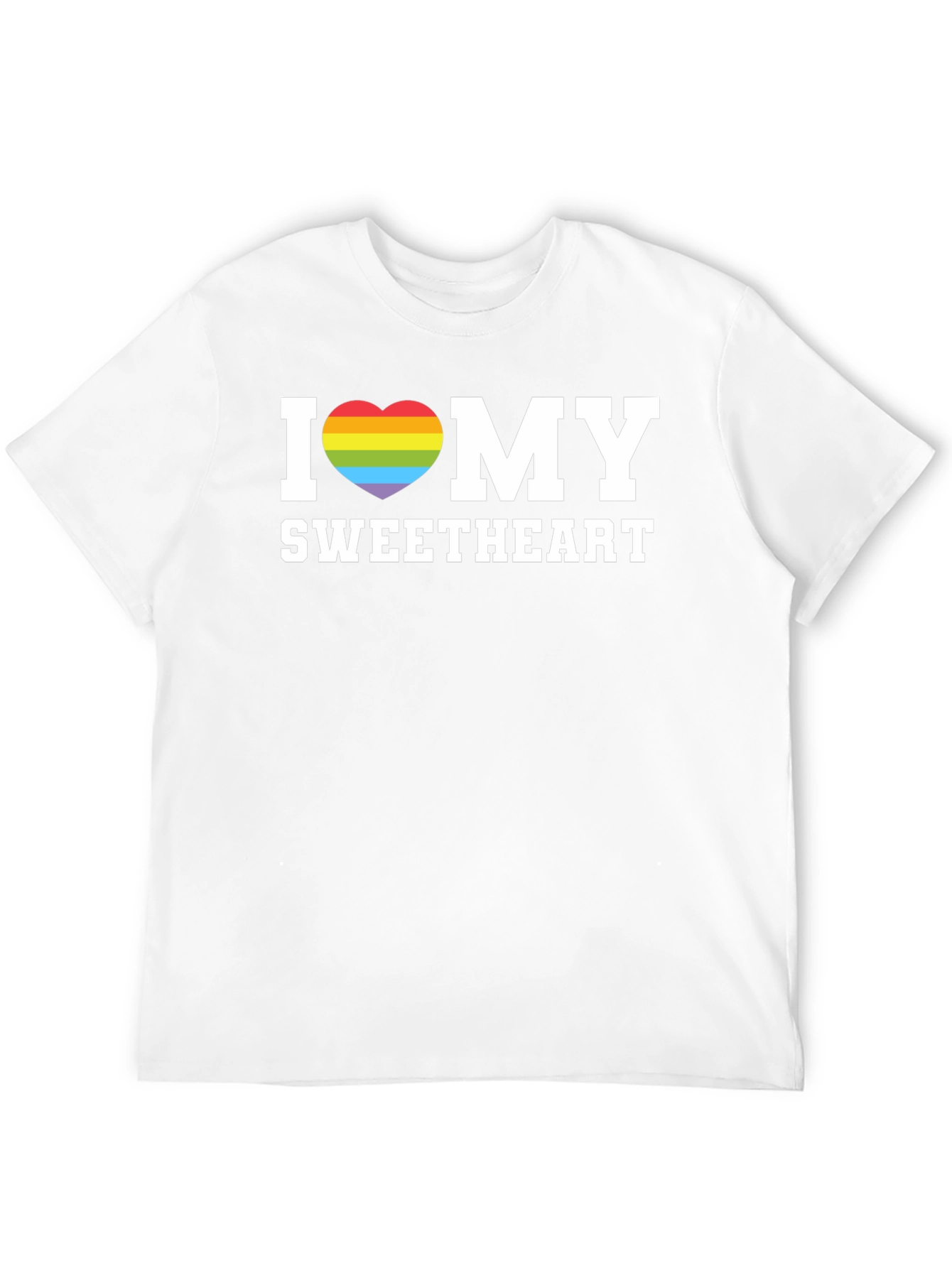 I Heart My Sweetheart LGBTQ+ Pride T-Shirt