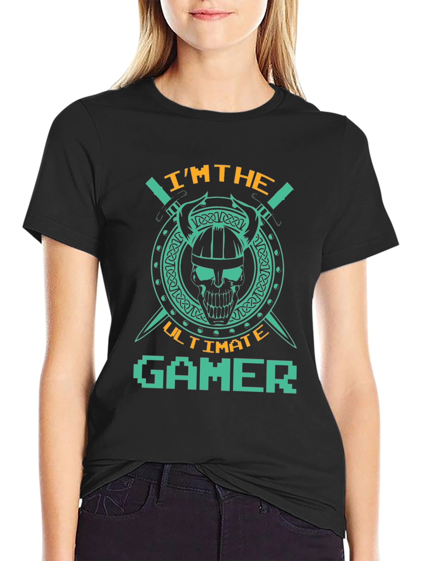 Ultimate Gamer Viking Graphic T-Shirt