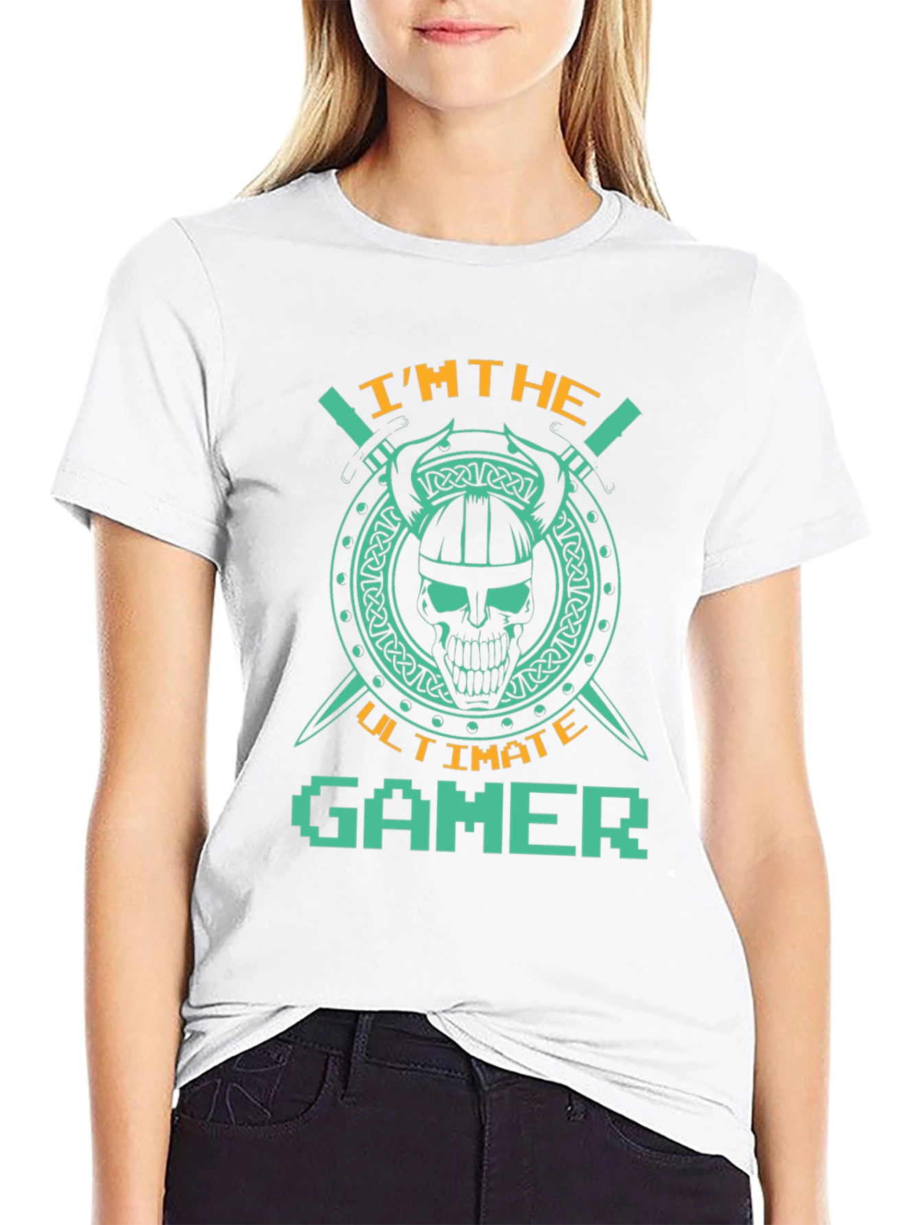 Ultimate Gamer Viking Graphic T-Shirt