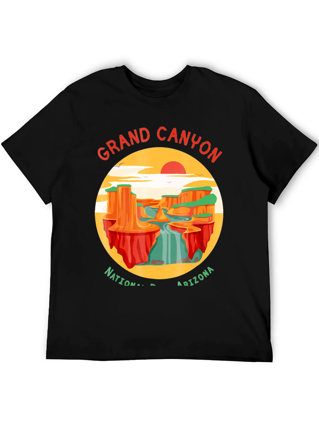 Grand Canyon National Park Black T-Shirt
