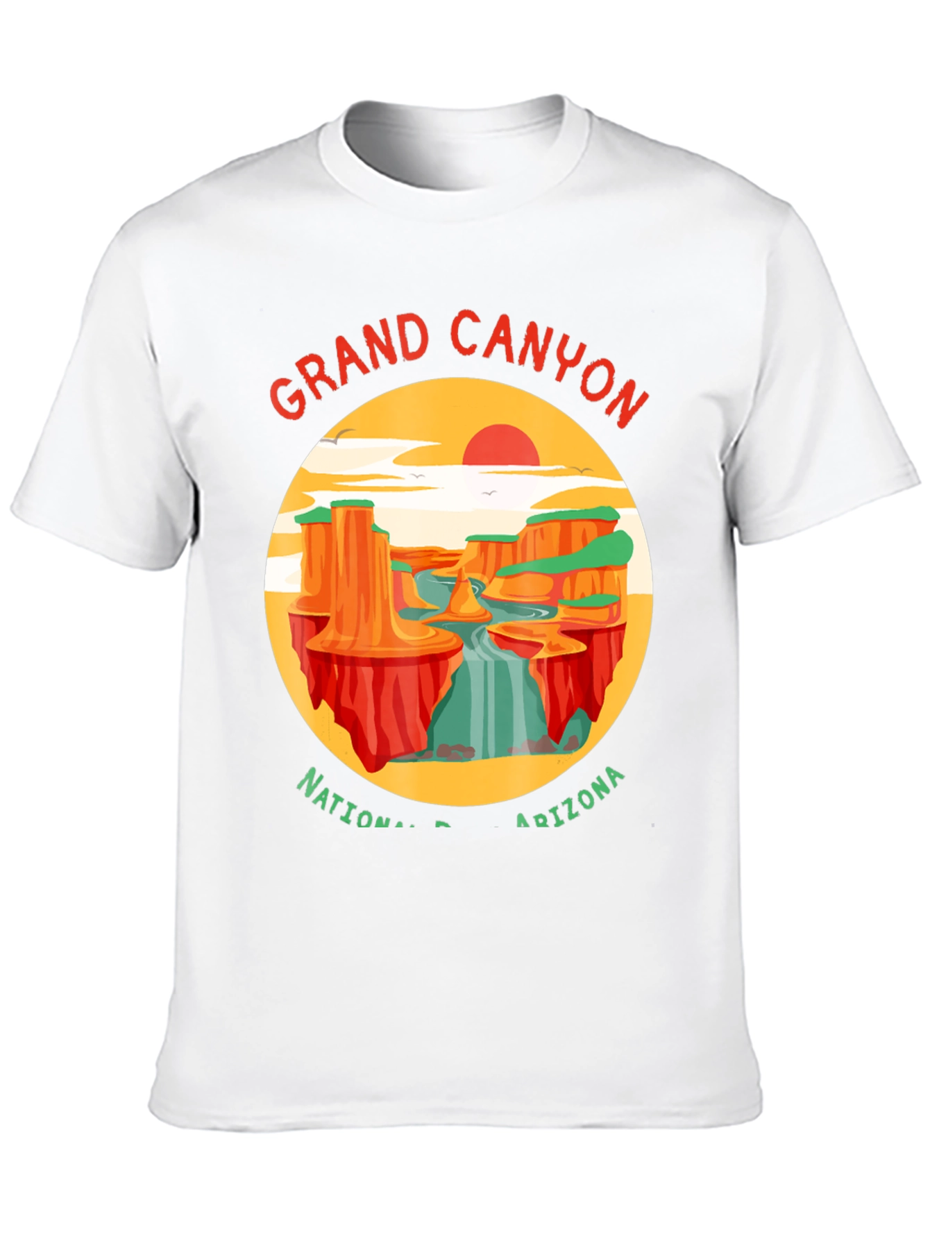 Grand Canyon National Park Black T-Shirt