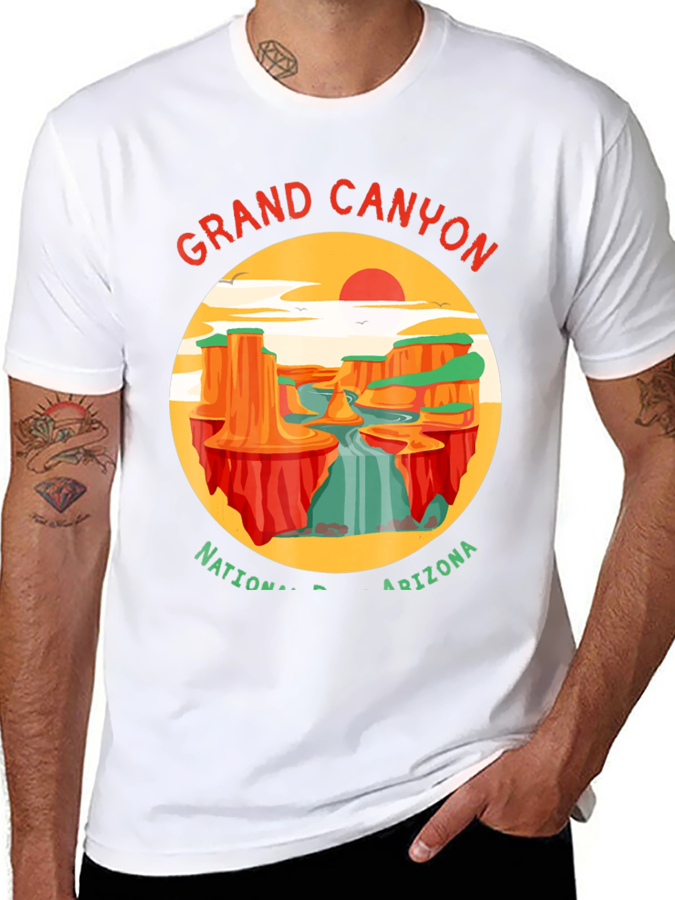 Grand Canyon National Park Black T-Shirt