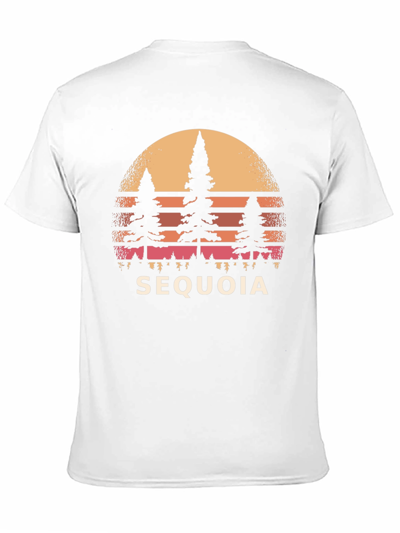Sequoia Sunset Graphic Tee - Nature Inspired Design