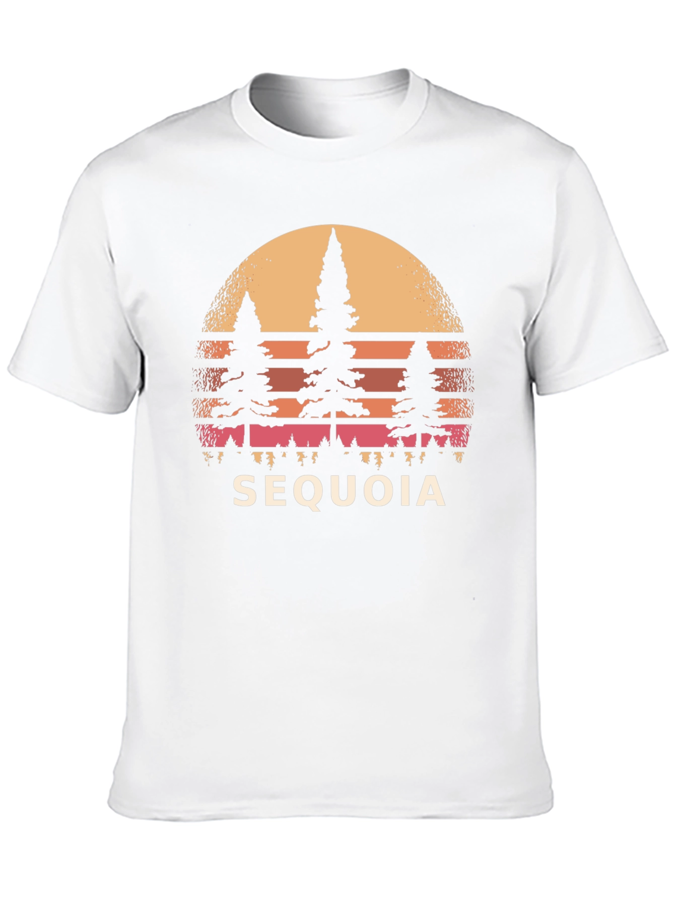 Sequoia Sunset Graphic Tee - Nature Inspired Design