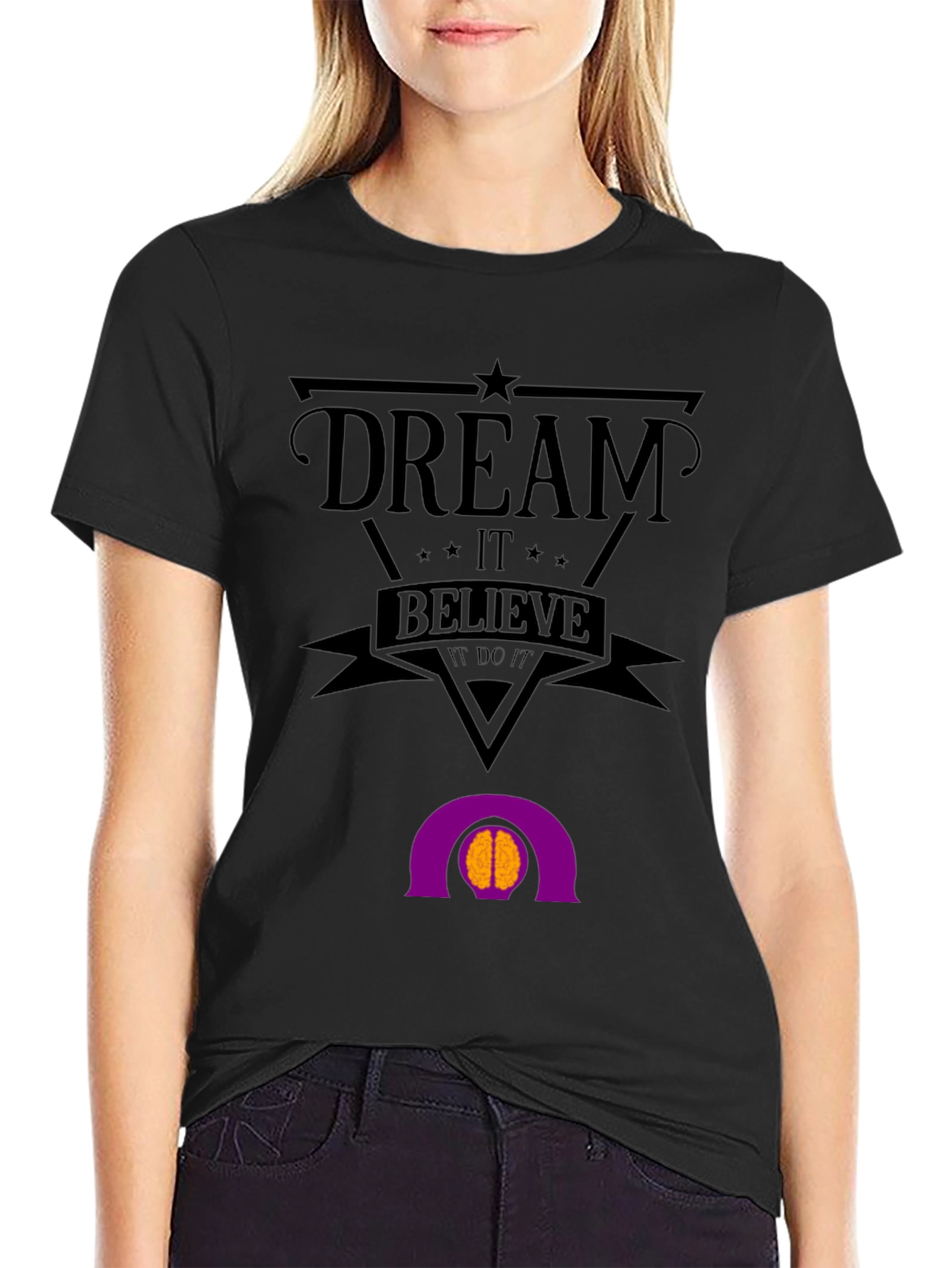 Dream Believe Do It Graphic T-Shirt