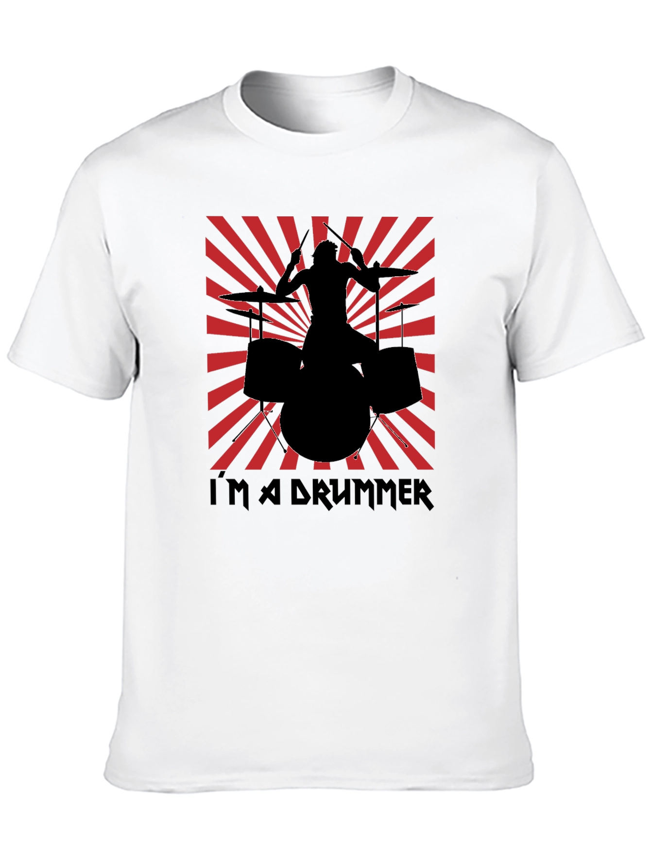 Im a Drummer T-Shirt - Black