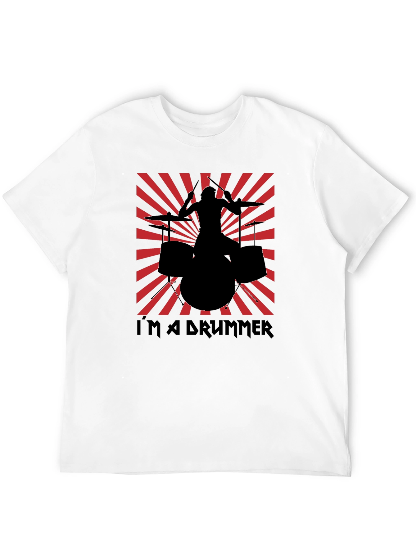 Im a Drummer T-Shirt - Black
