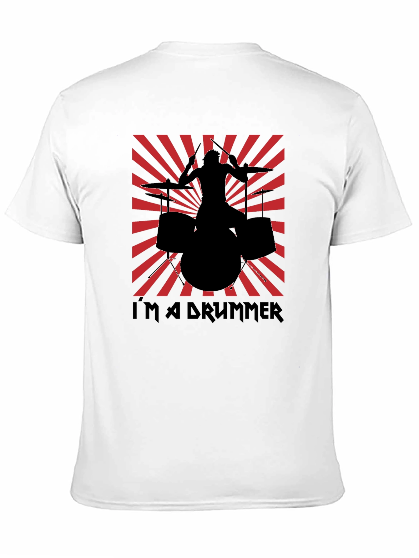 Im a Drummer T-Shirt - Black