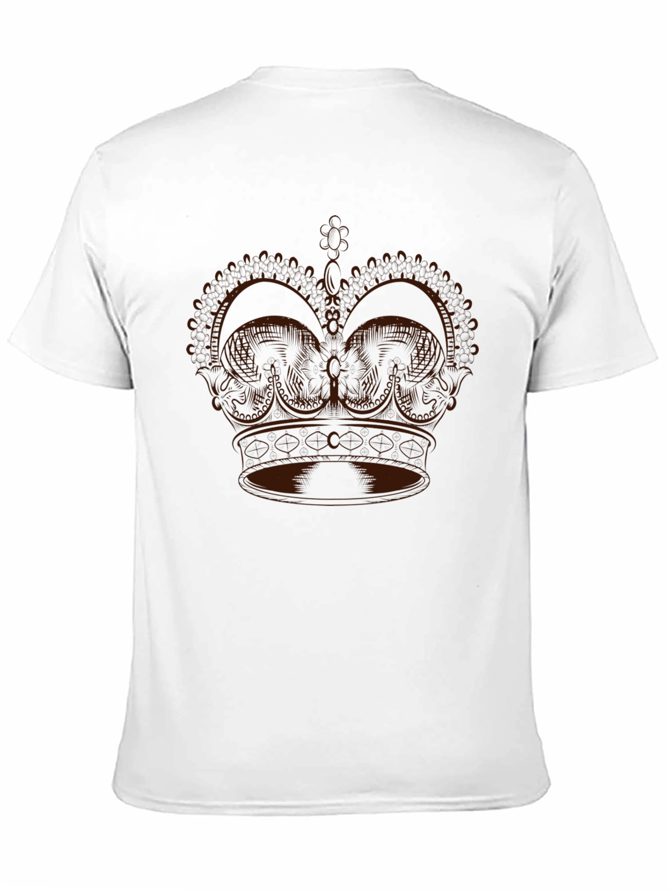 Crown Graphic Black Tee