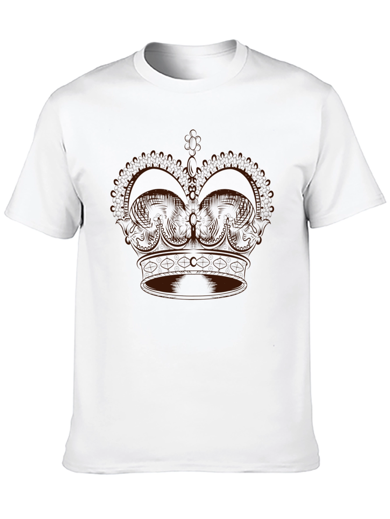 Crown Graphic Black Tee