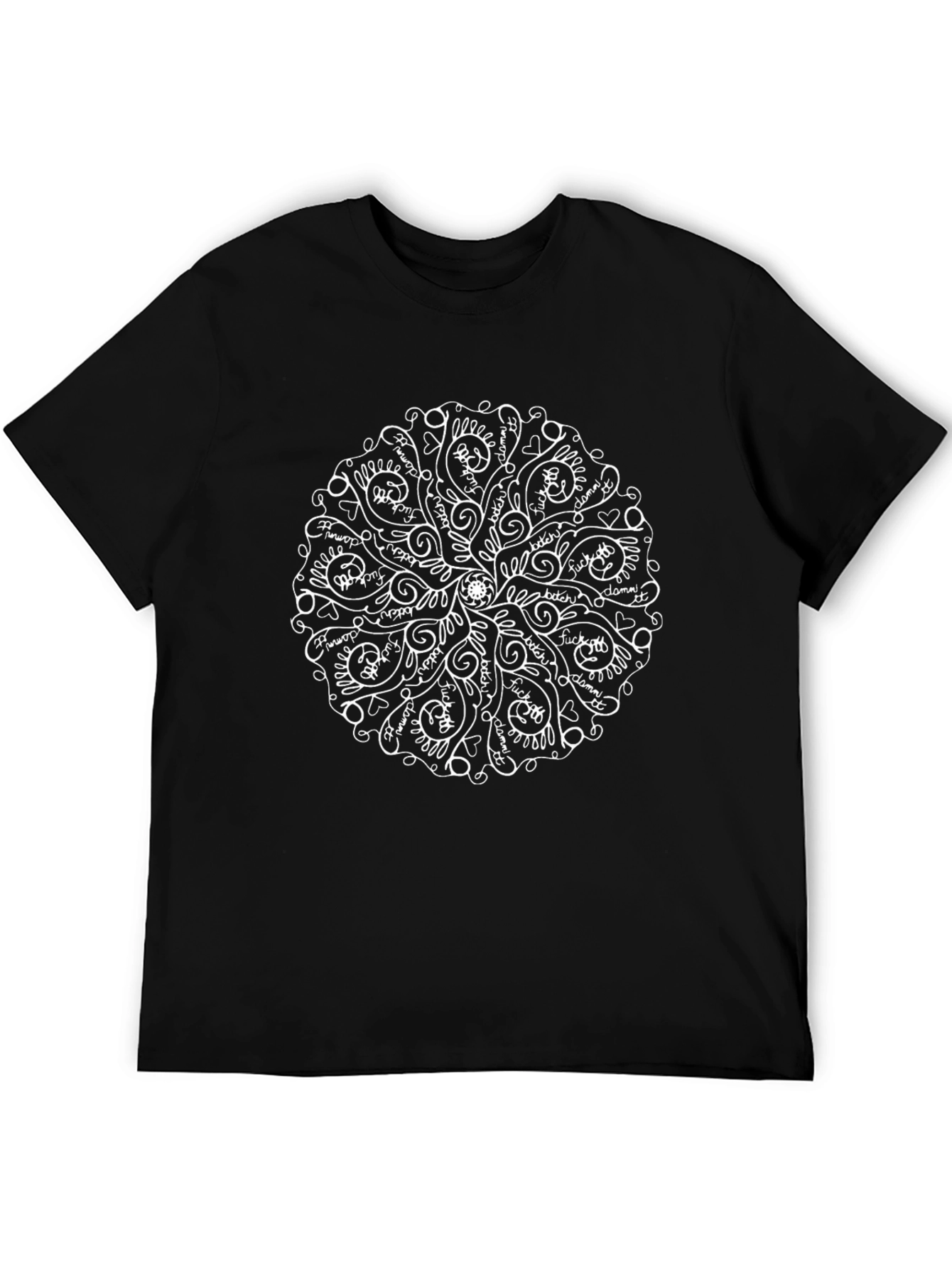 Offensive Mandala Graphic T-Shirt