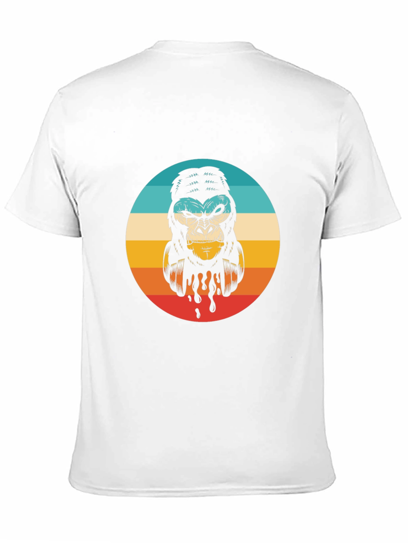 Retro Gorilla Graphic Tee - Cool Animal T-Shirt
