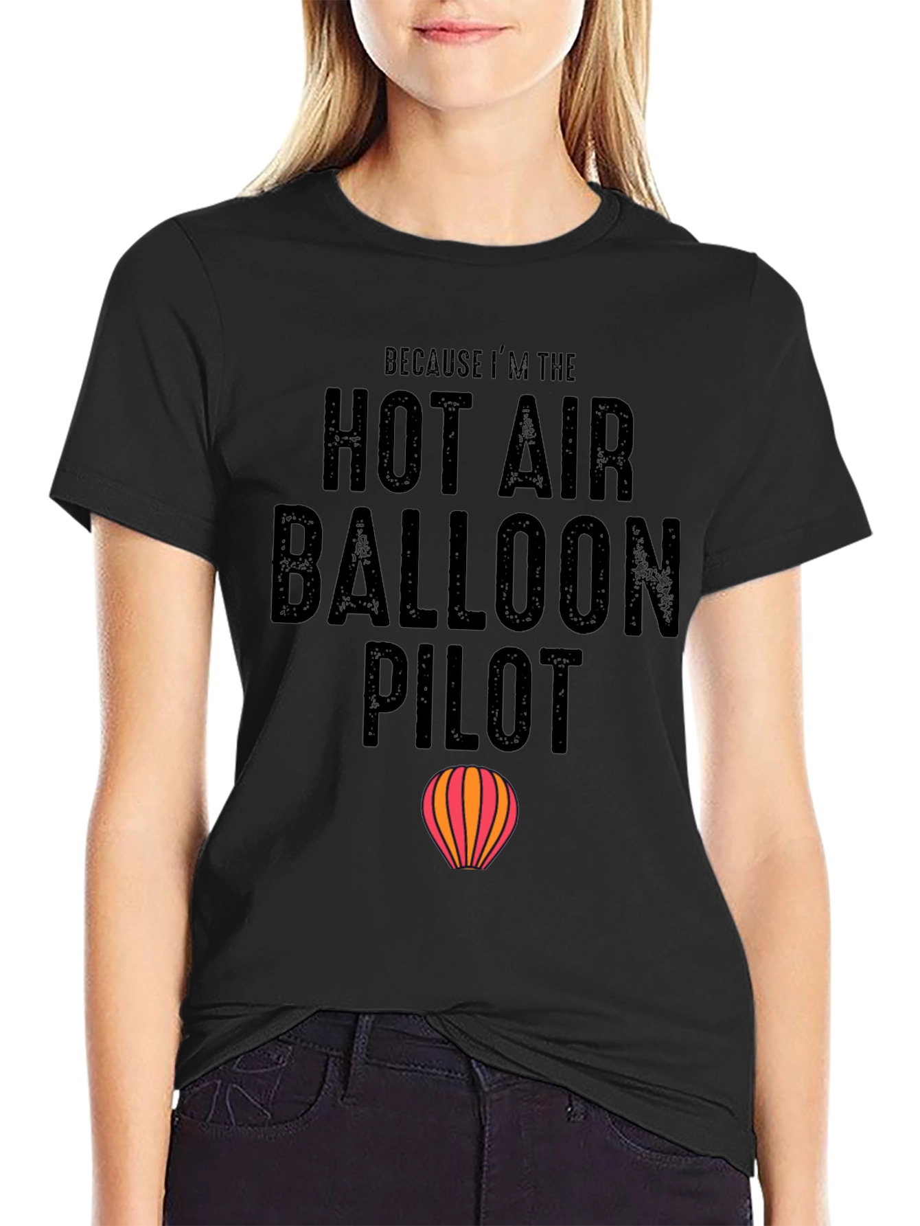 Hot Air Balloon Pilot Graphic Tee