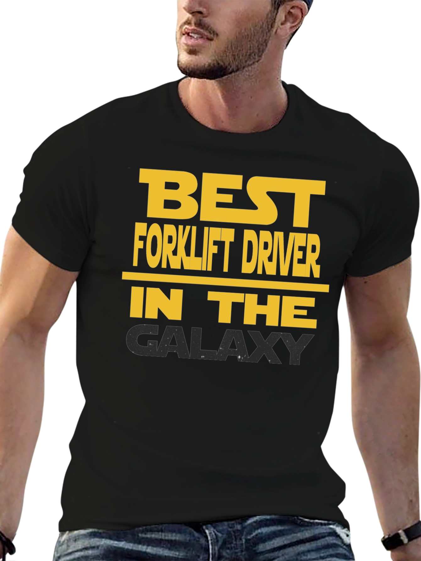 Best Forklift Driver in The Galaxy T-Shirt