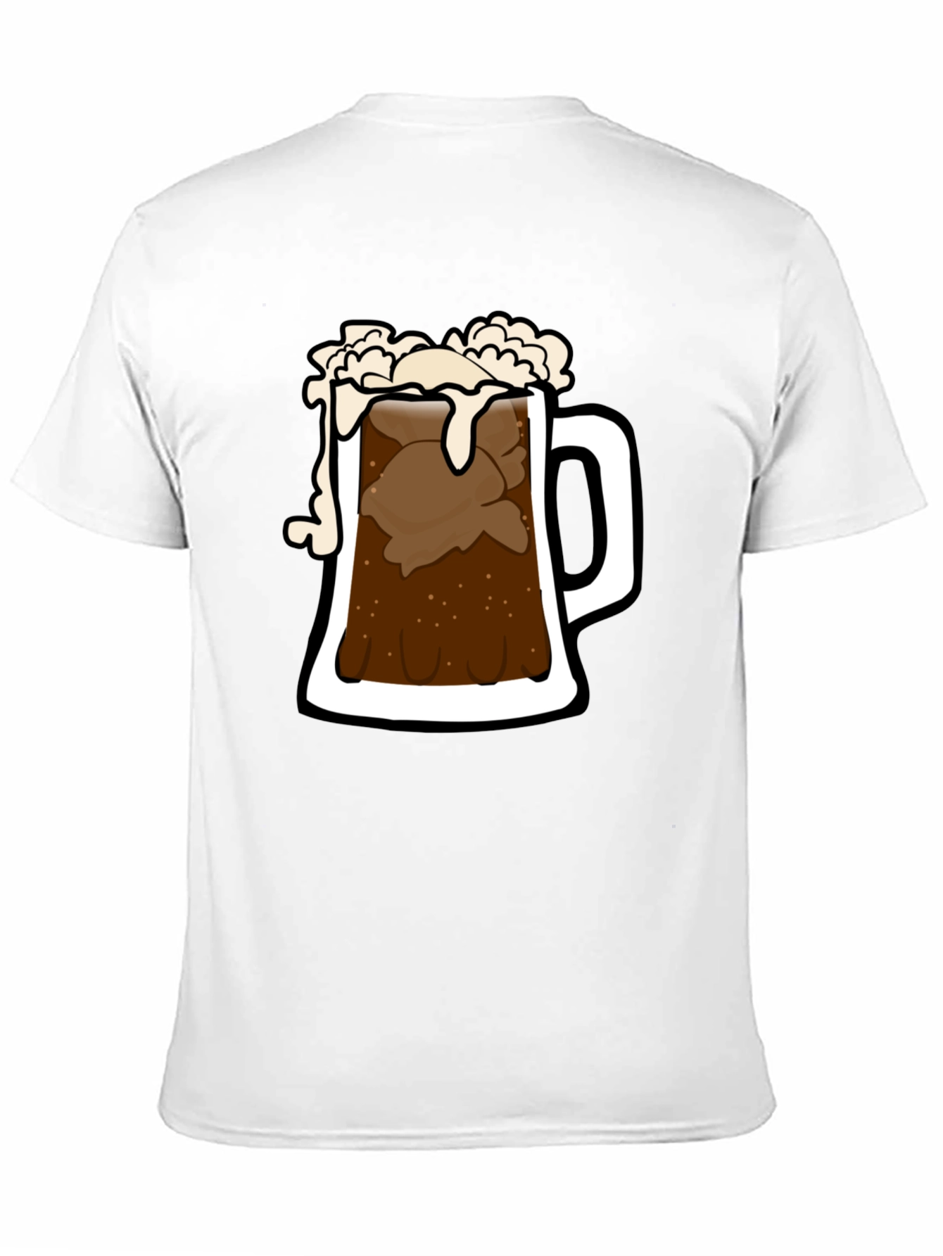 Root Beer Float Graphic Tee - Black