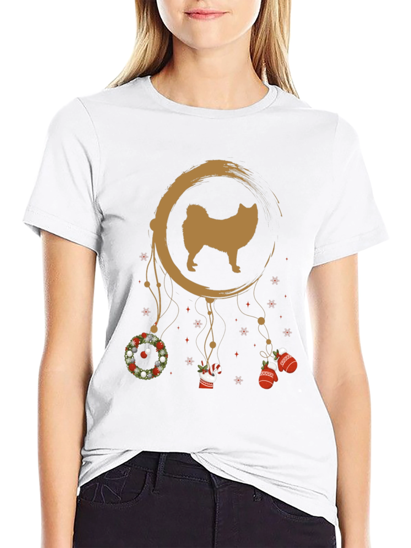 Dog Breed Christmas Dreamcatcher Tee