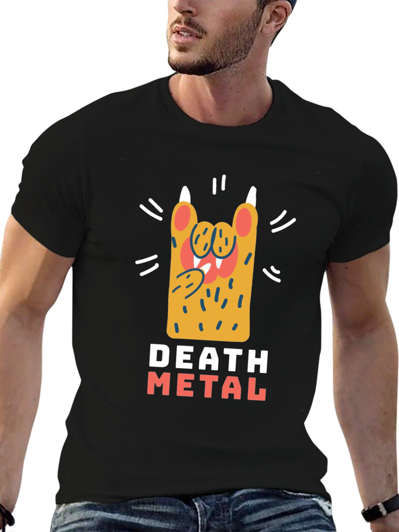 Death Metal Monster T-Shirt - Soft Cotton Graphic Tee