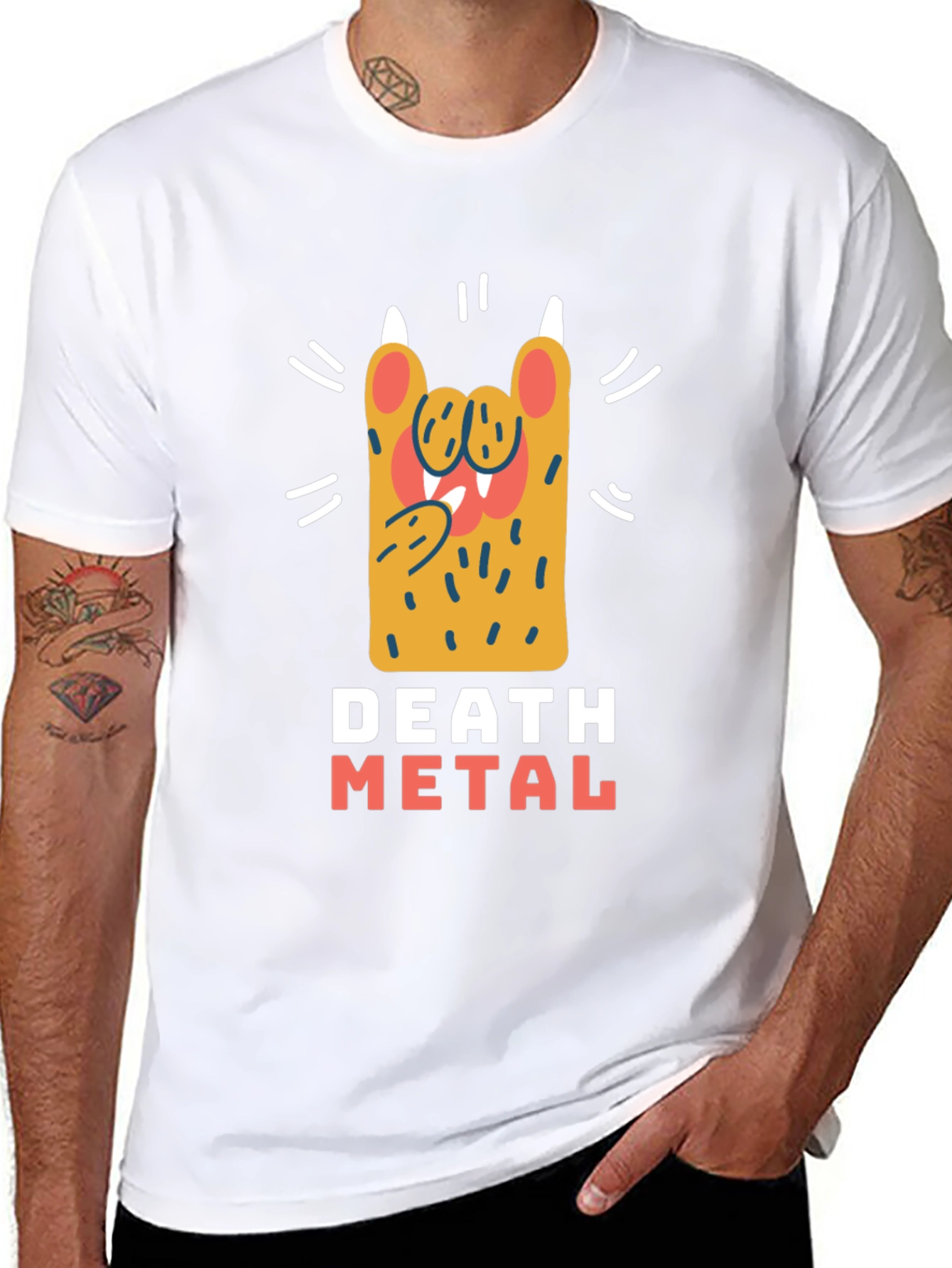 Death Metal Monster T-Shirt - Soft Cotton Graphic Tee