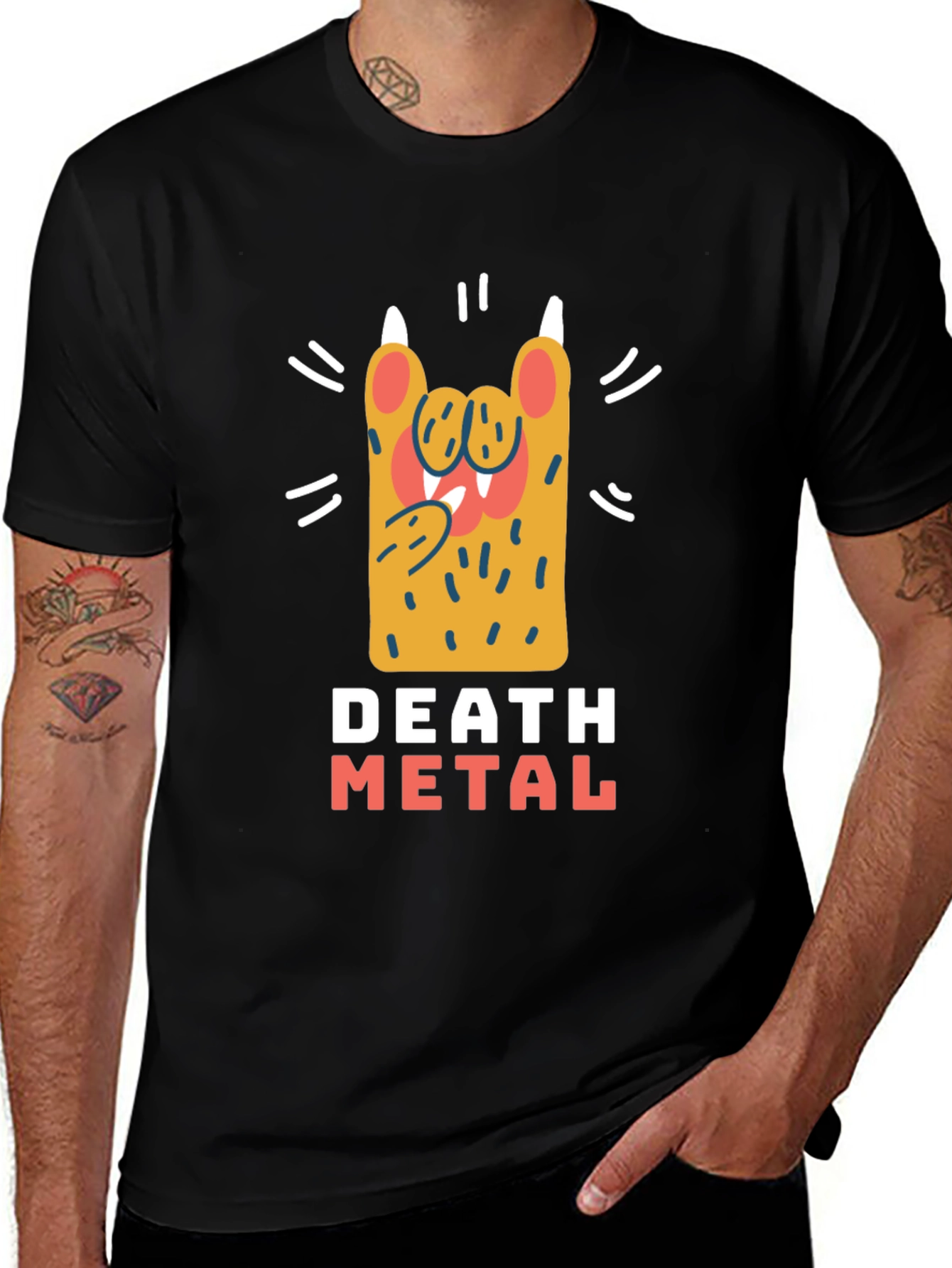 Death Metal Monster T-Shirt - Soft Cotton Graphic Tee