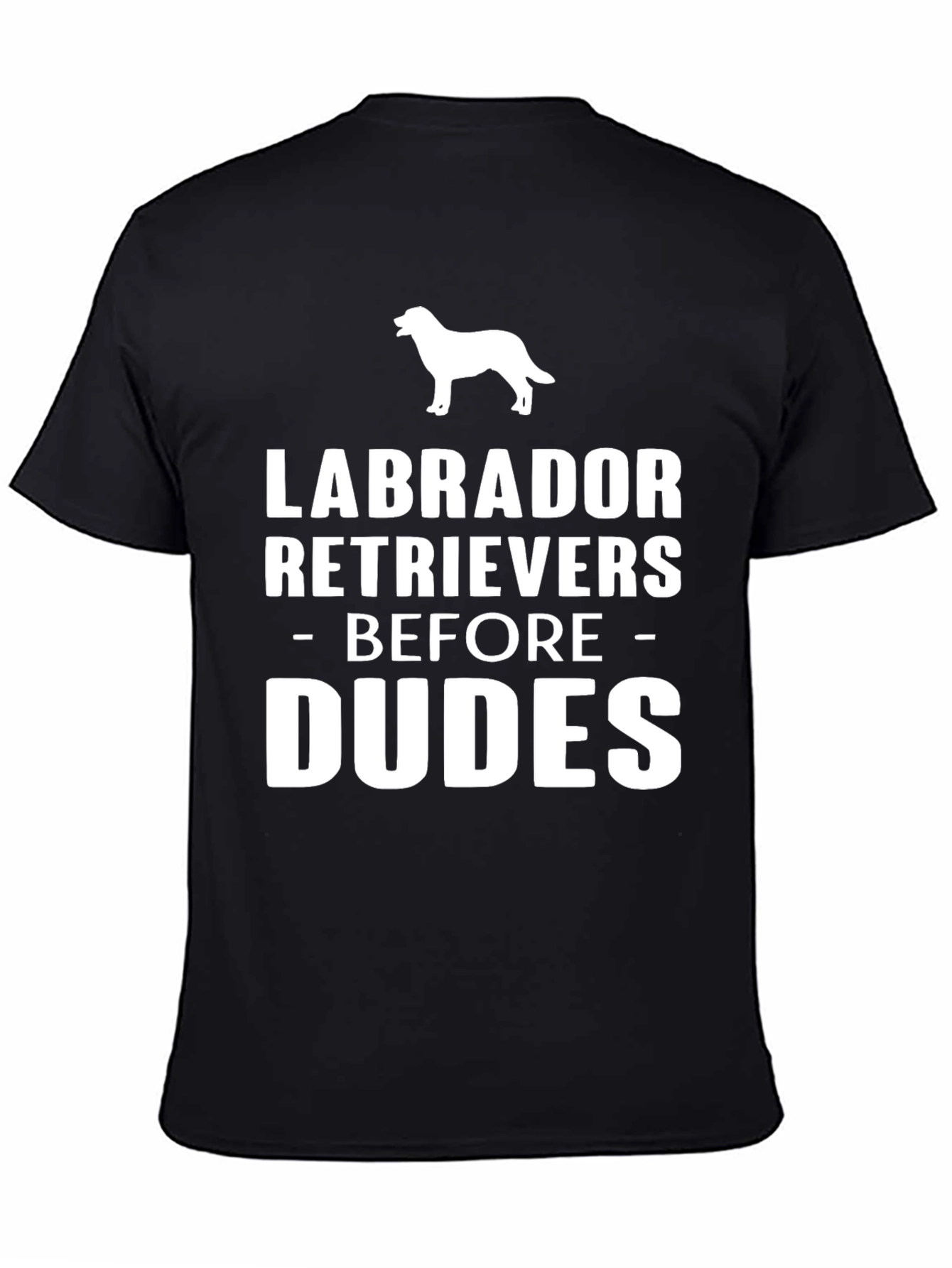 Labrador Retrievers Before Dudes Graphic Tee