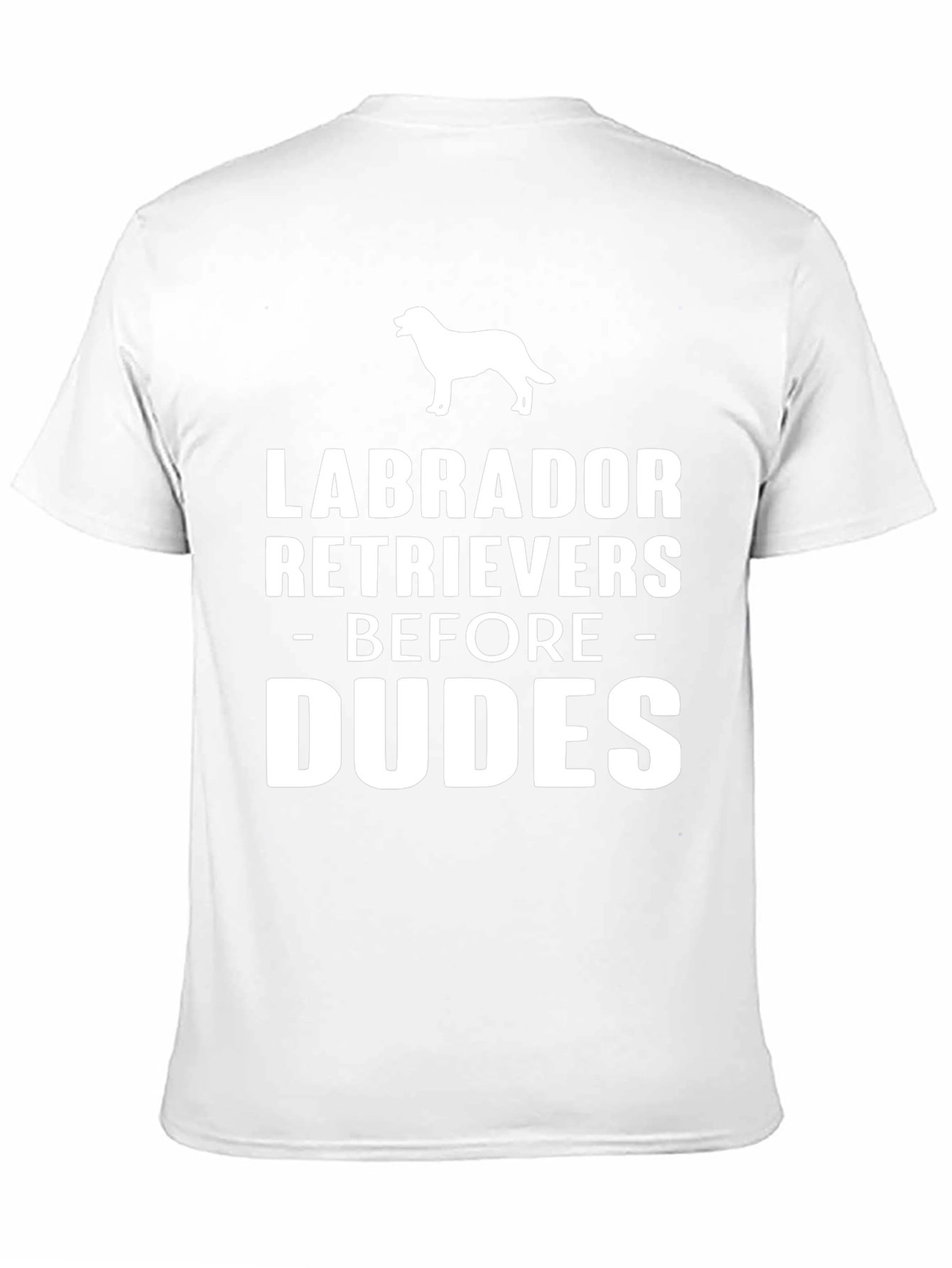 Labrador Retrievers Before Dudes Graphic Tee