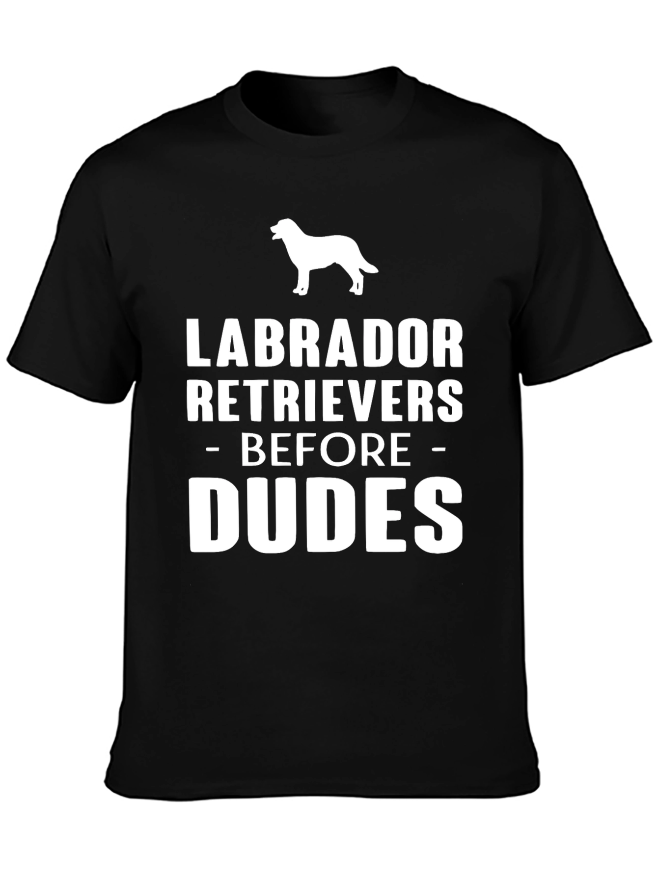 Labrador Retrievers Before Dudes Graphic Tee