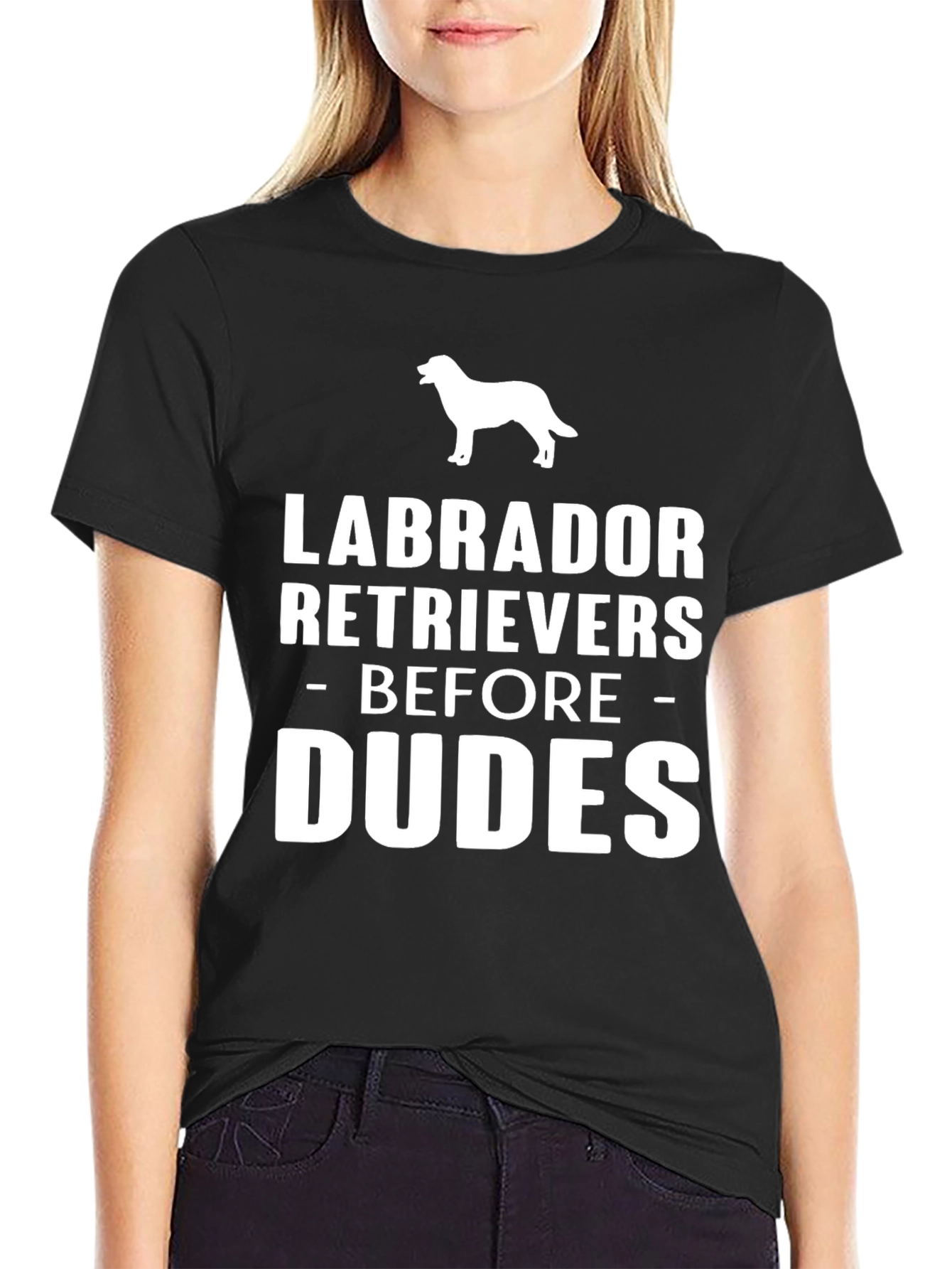 Labrador Retrievers Before Dudes Graphic Tee
