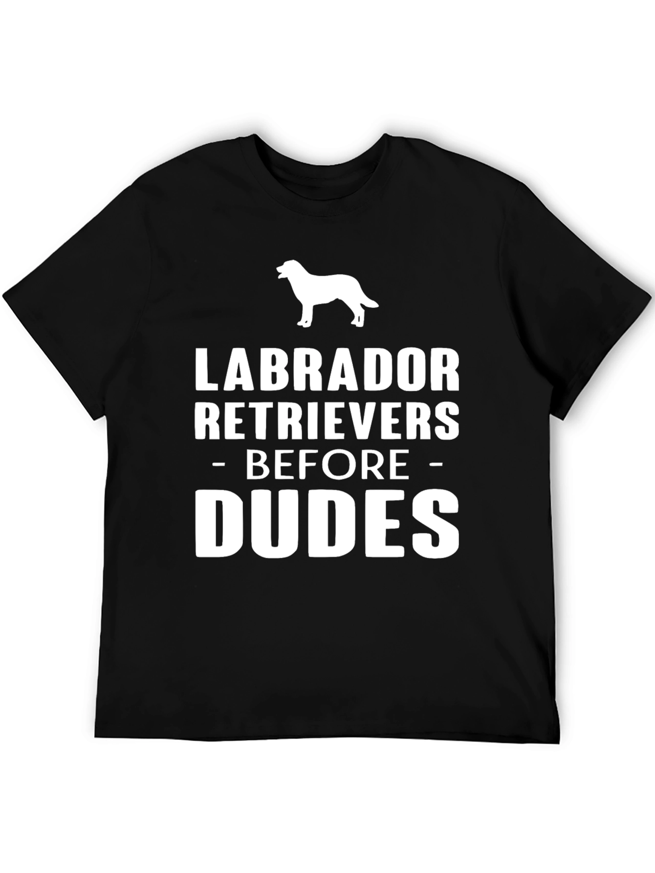 Labrador Retrievers Before Dudes Graphic Tee