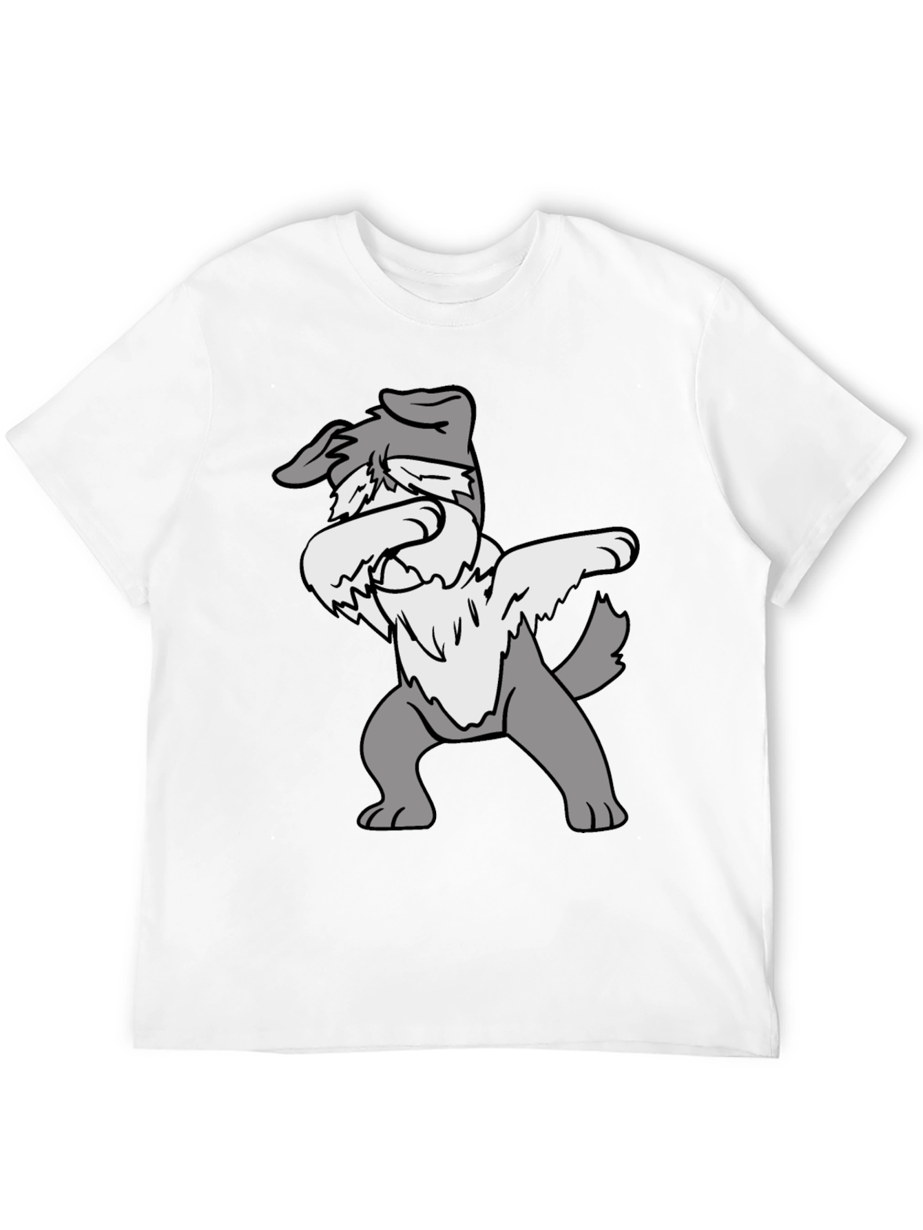 Dabbing Dog Graphic Tee - Funny Animal T-Shirt