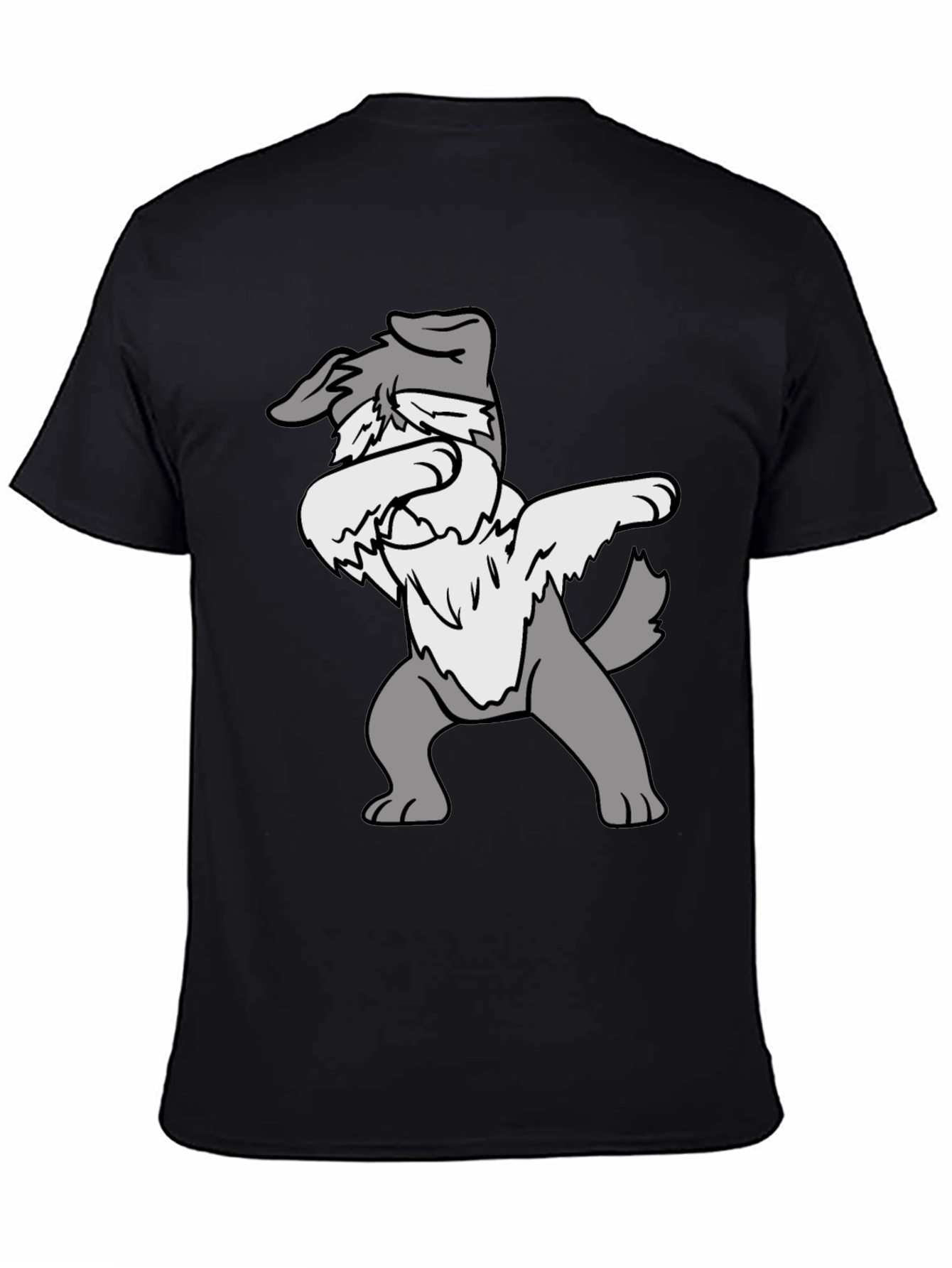 Dabbing Dog Graphic Tee - Funny Animal T-Shirt