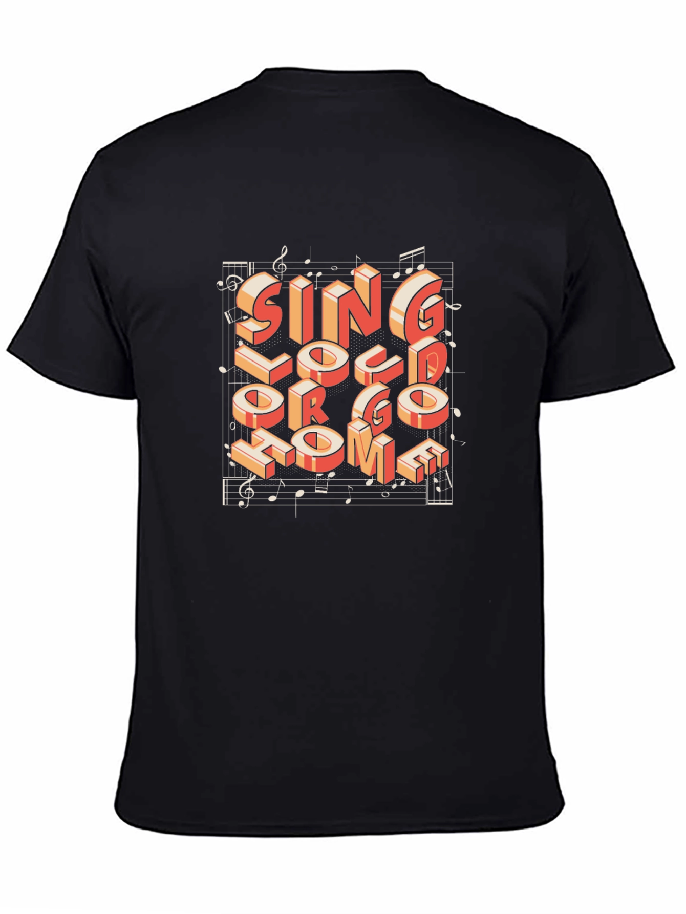 Sing Loud T-Shirt - Music Lover Tee