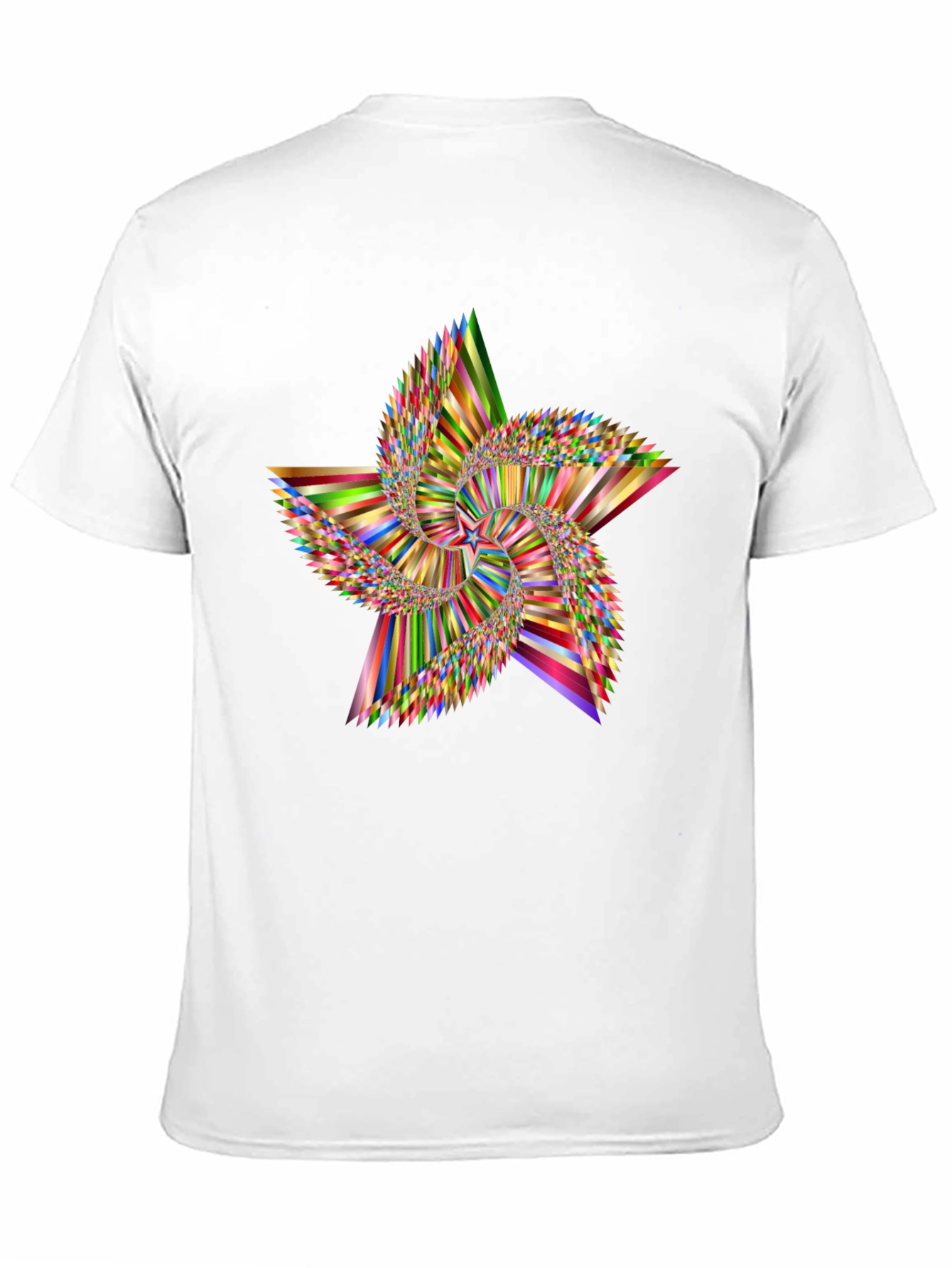 Vibrant Star Graphic T-Shirt - Stylish Cotton Tee