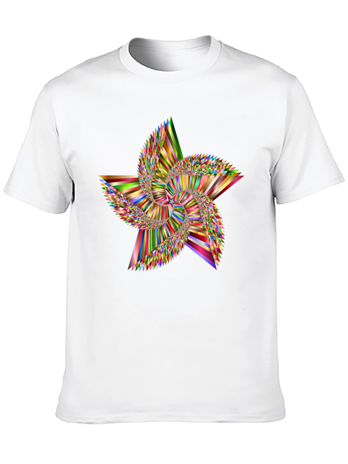 Vibrant Star Graphic T-Shirt - Stylish Cotton Tee