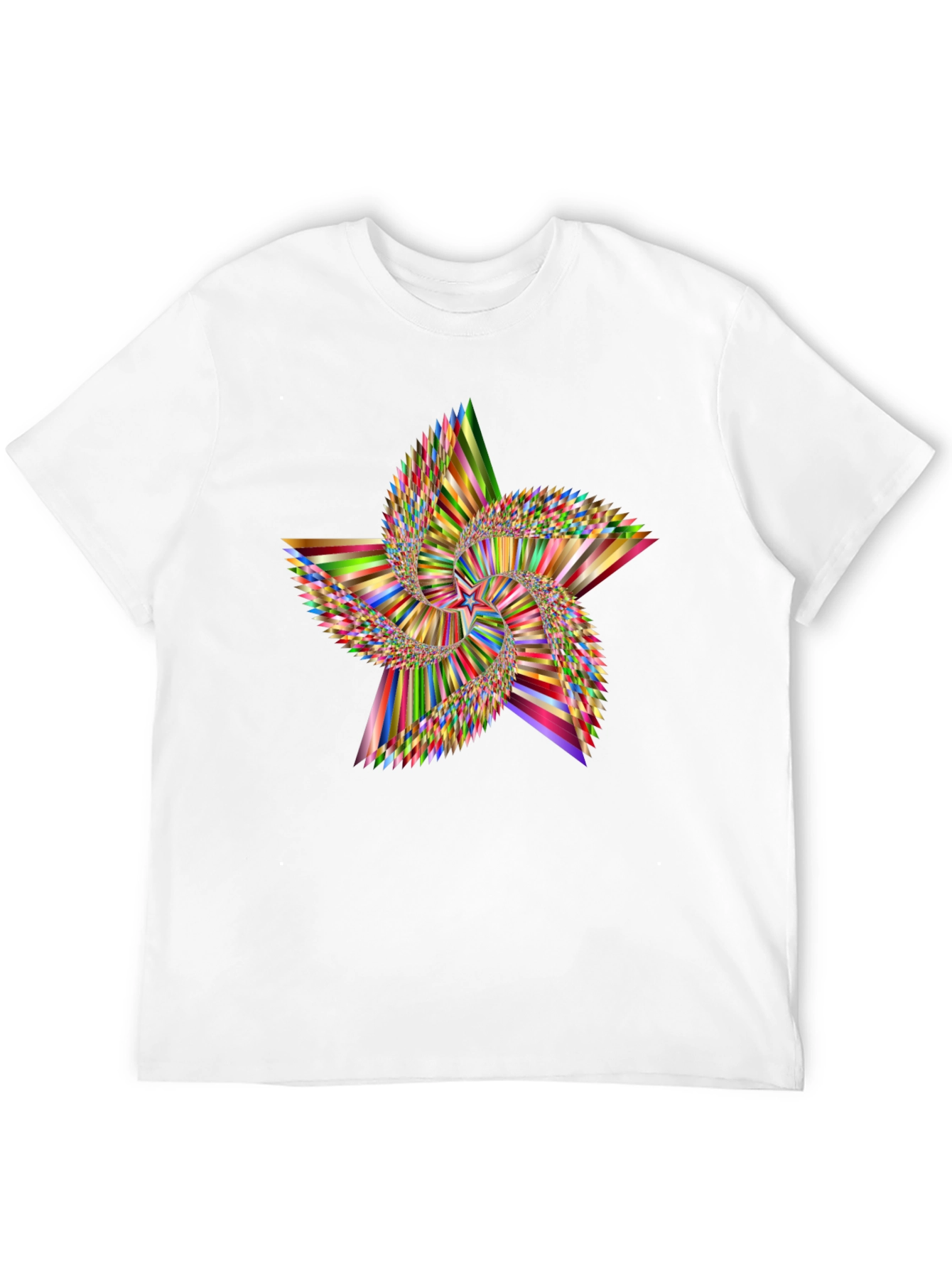 Vibrant Star Graphic T-Shirt - Stylish Cotton Tee