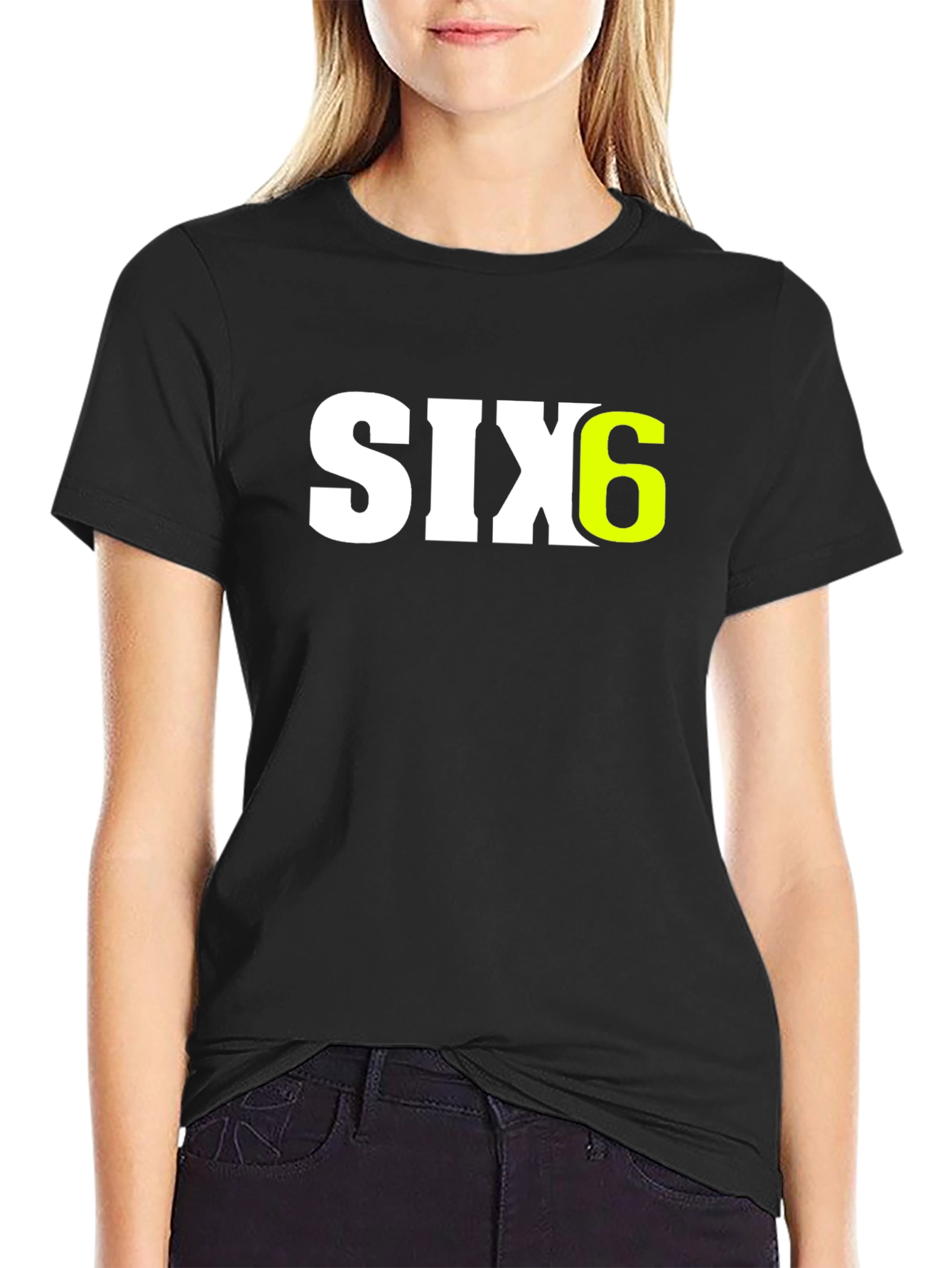 SIX6 Graphic Tee - Mens Black T-Shirt