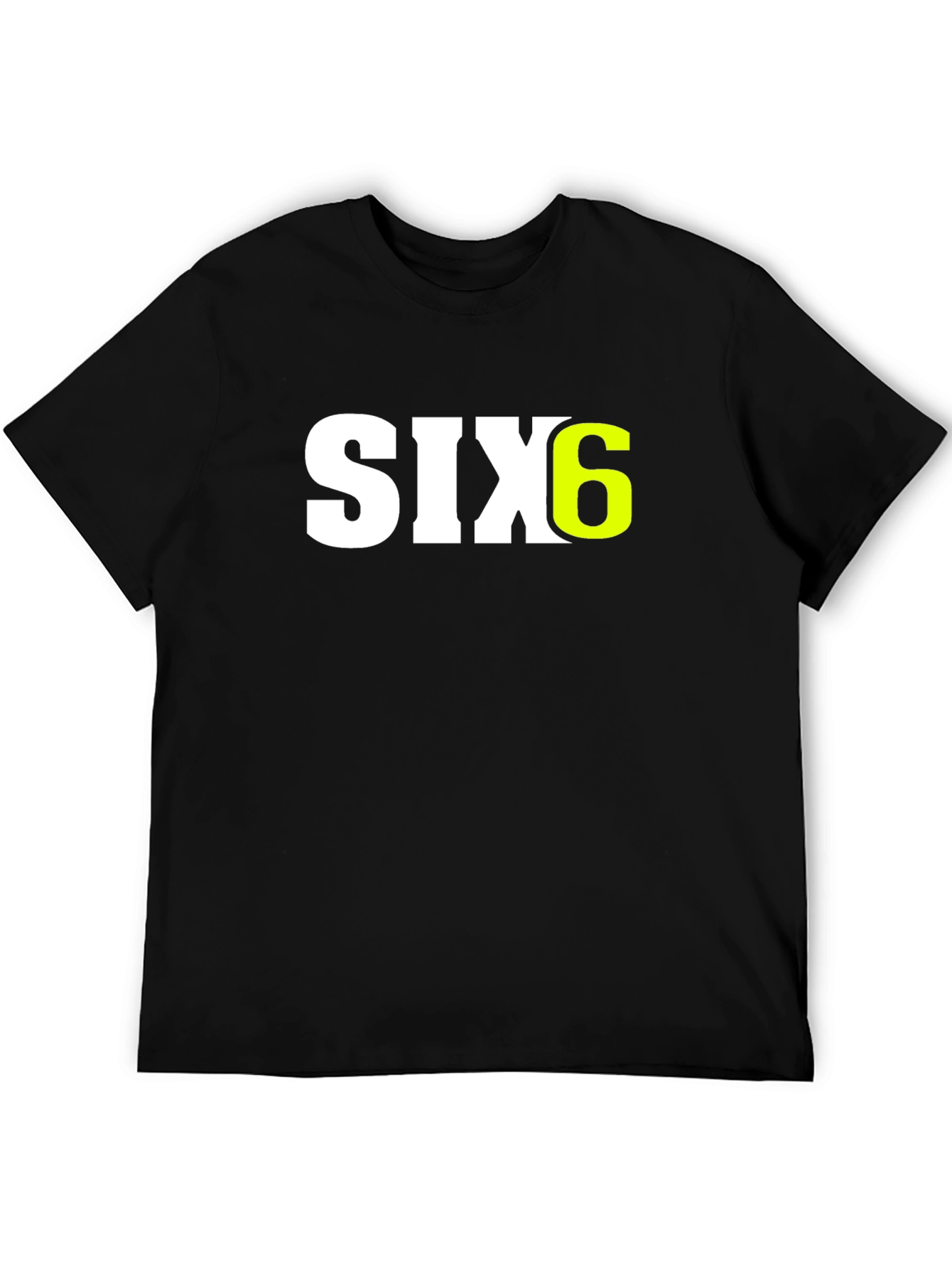 SIX6 Graphic Tee - Mens Black T-Shirt