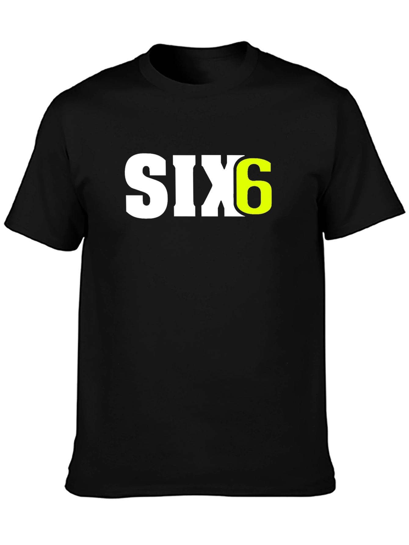 SIX6 Graphic Tee - Mens Black T-Shirt