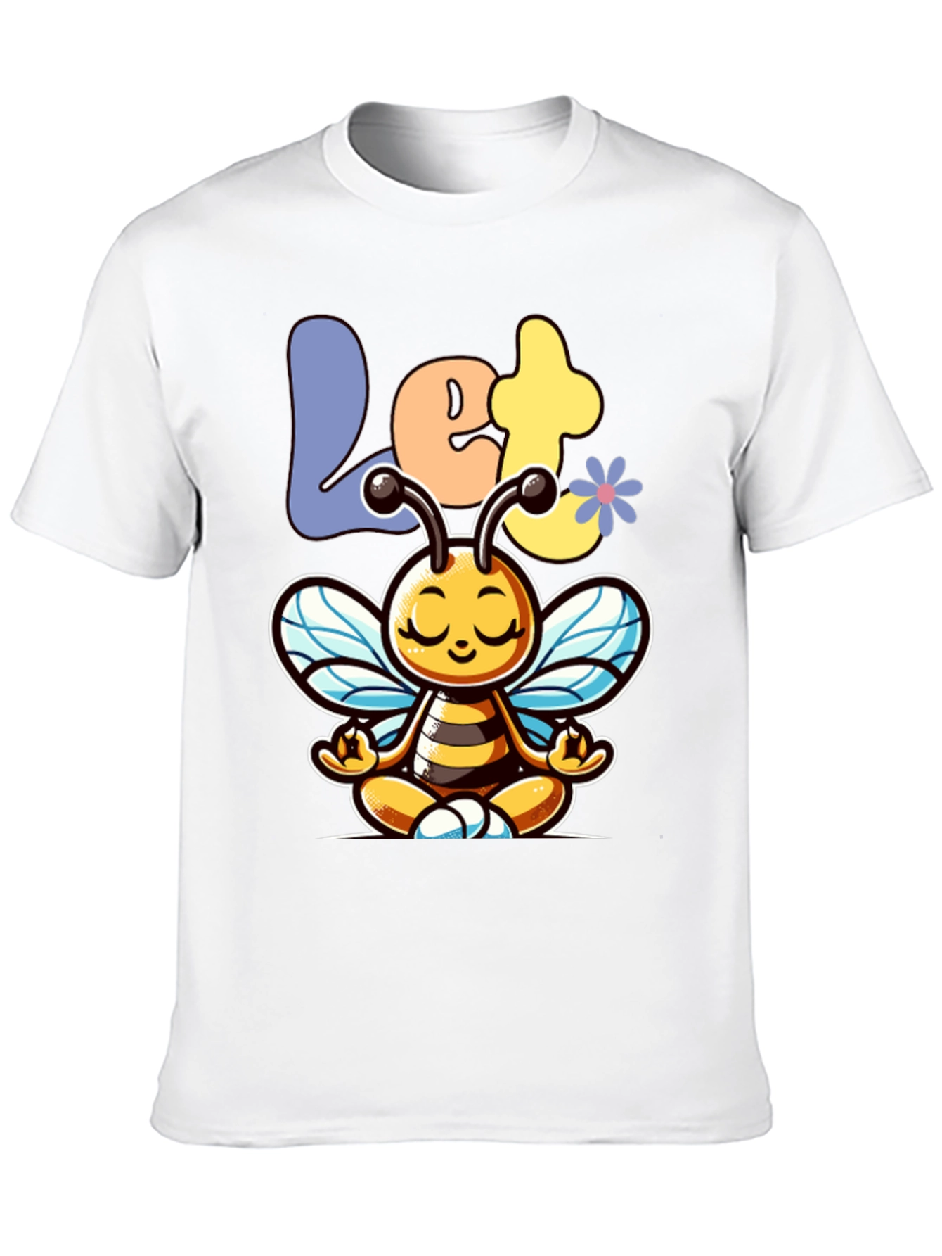 Let it Bee Zen Meditation T-Shirt