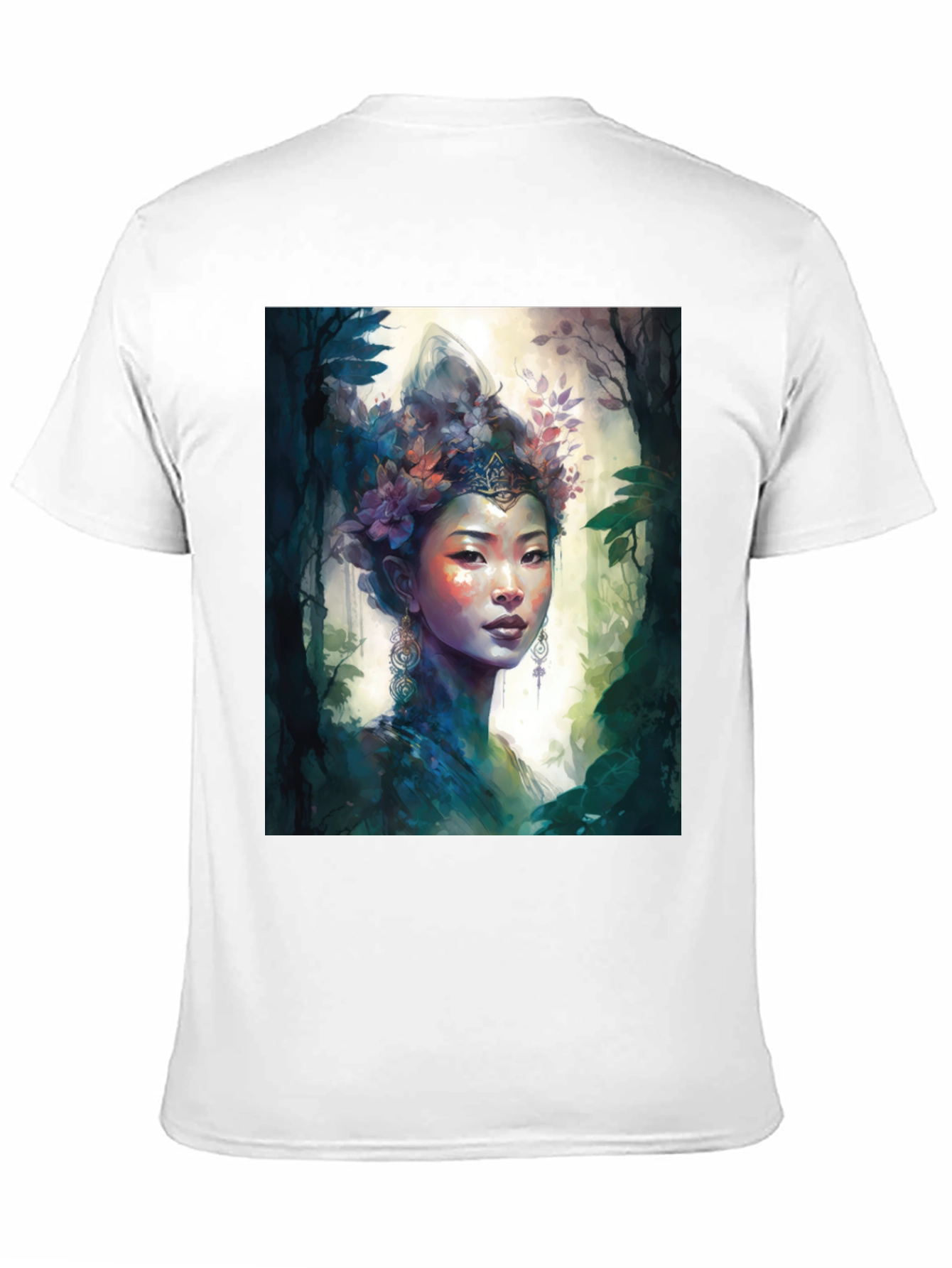 Mystic Asian Woman Graphic Tee