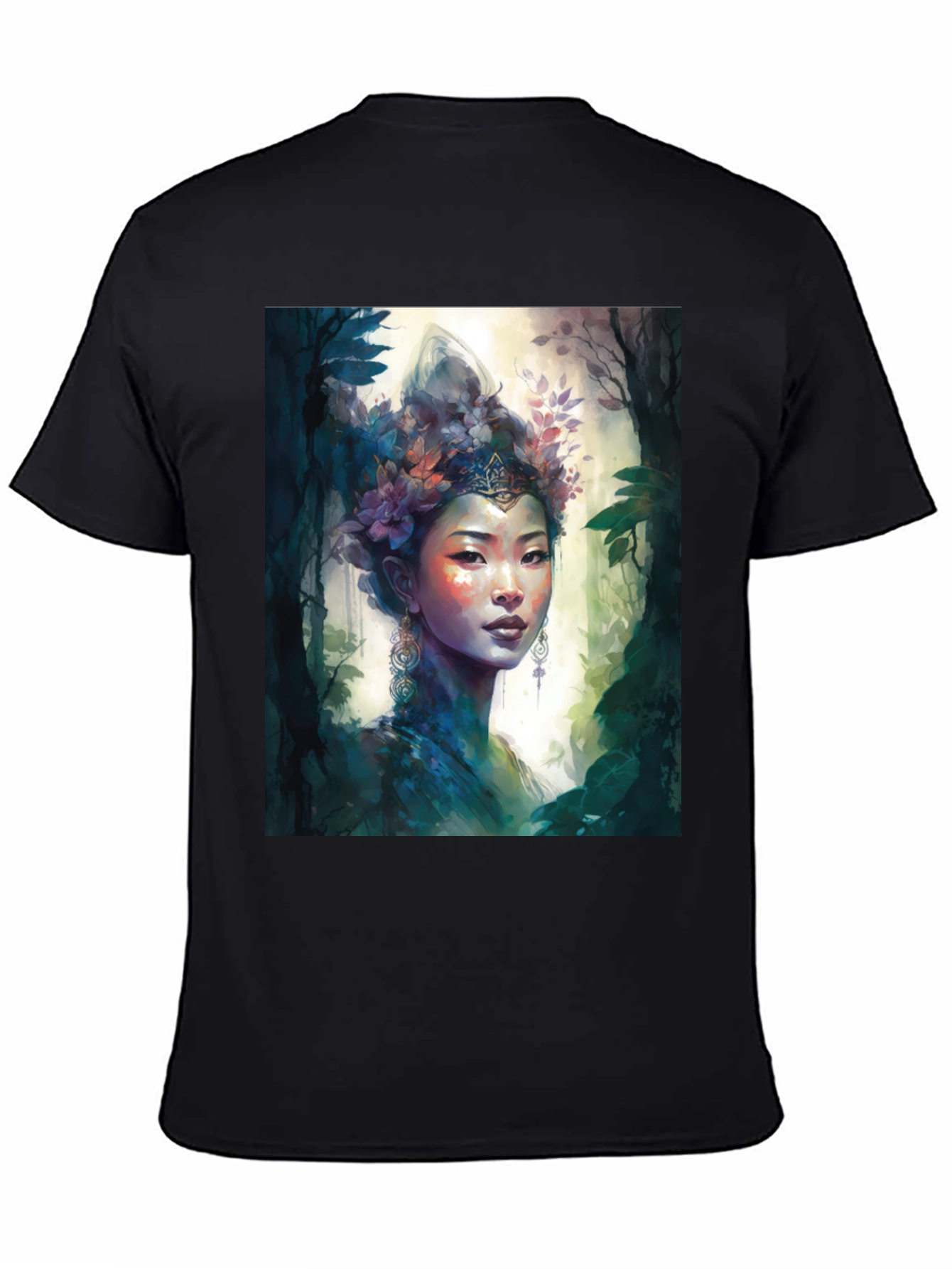 Mystic Asian Woman Graphic Tee