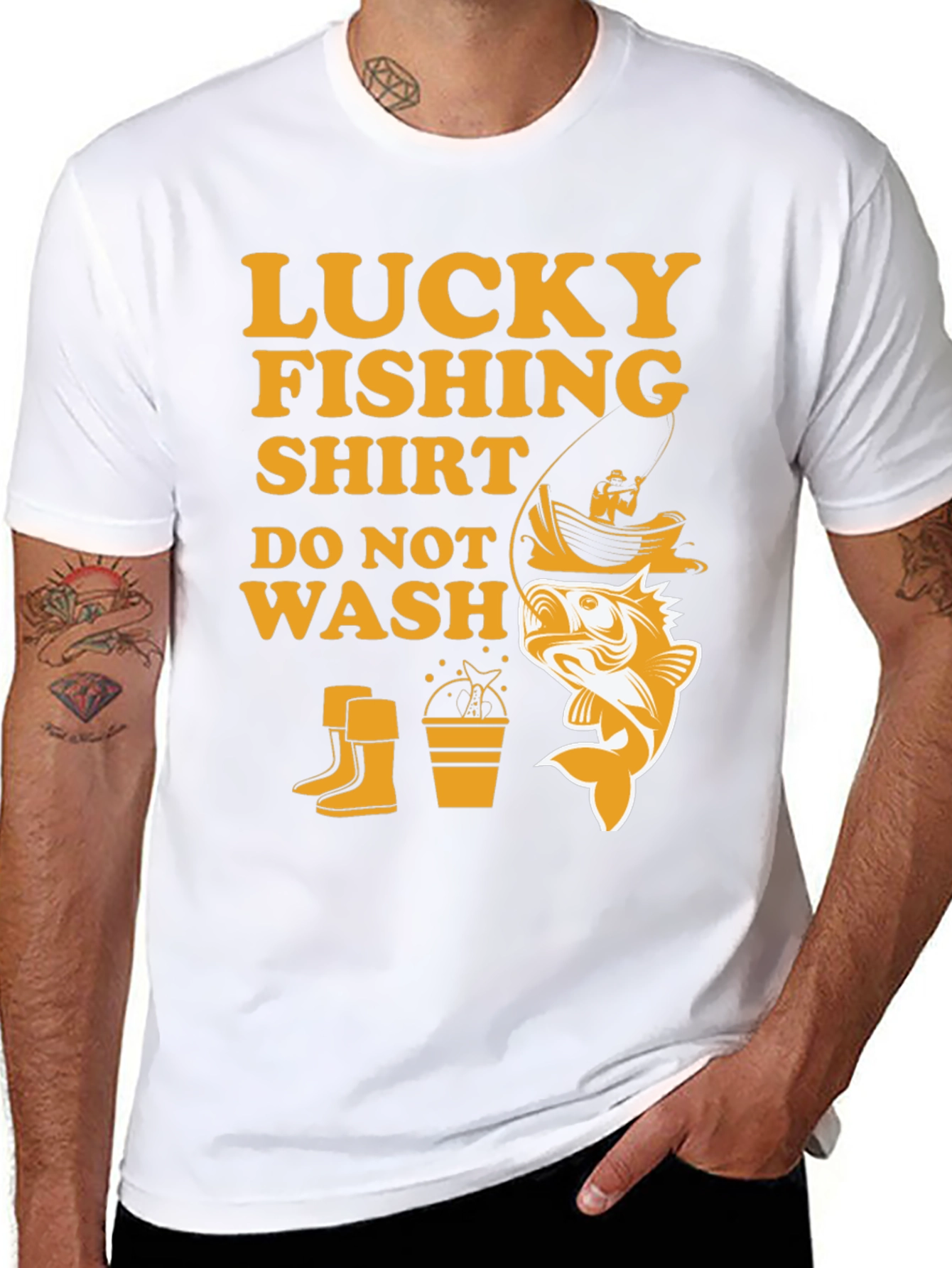 Lucky Fishing Shirt - Do Not Wash!
