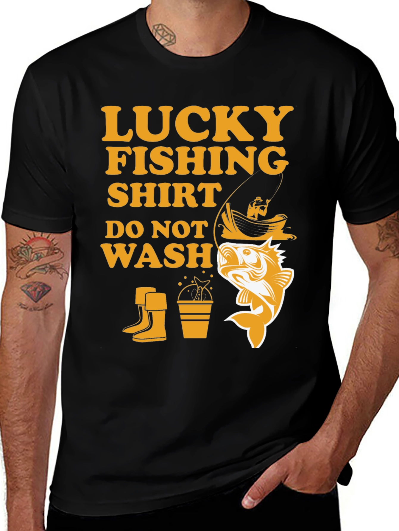 Lucky Fishing Shirt - Do Not Wash!