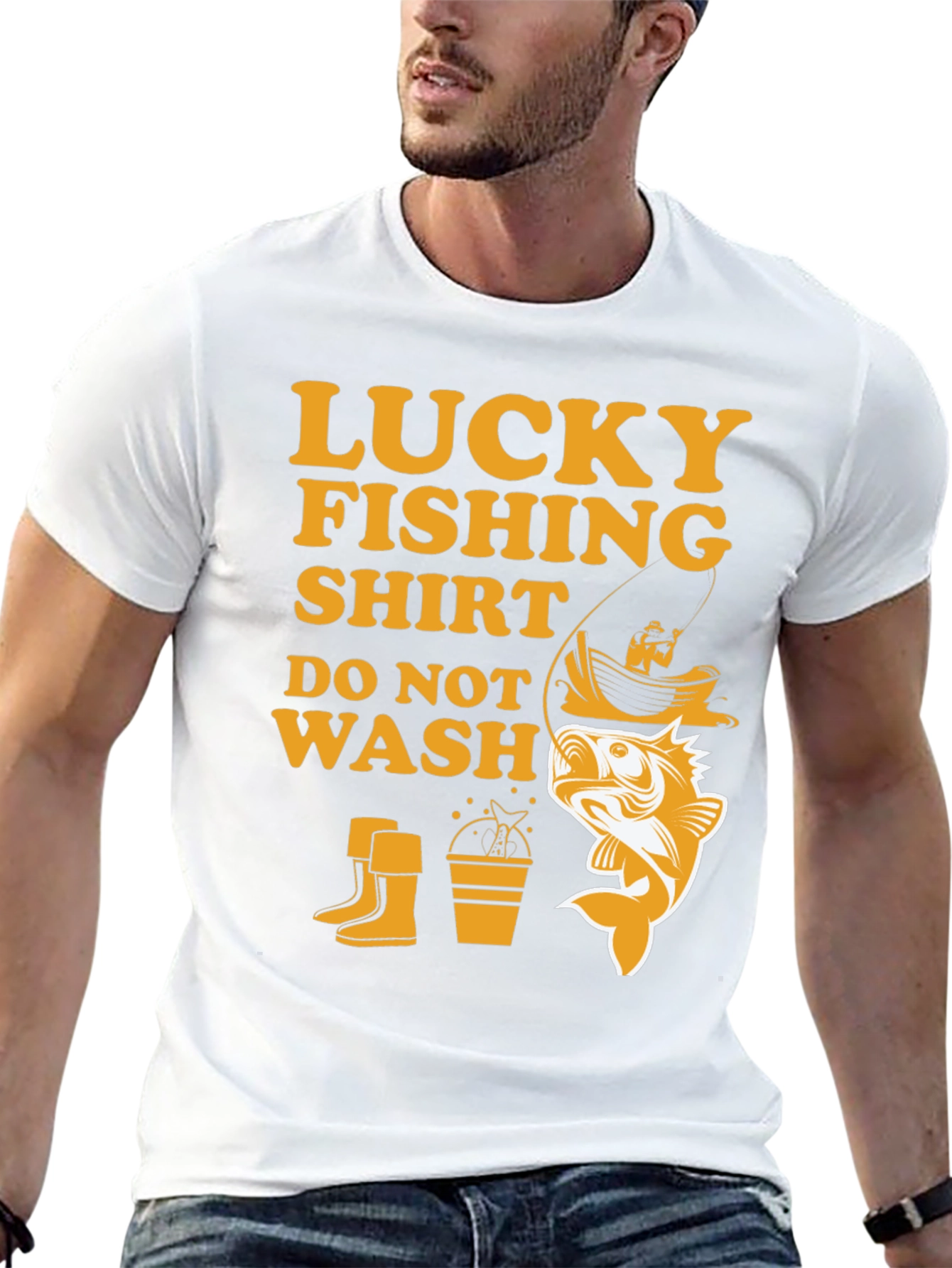 Lucky Fishing Shirt - Do Not Wash!