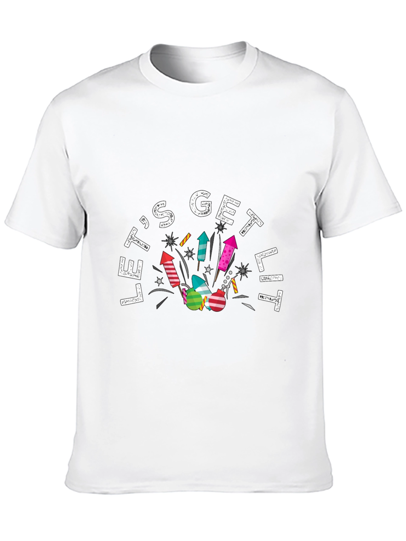 Lets Get Lit Graphic Tee