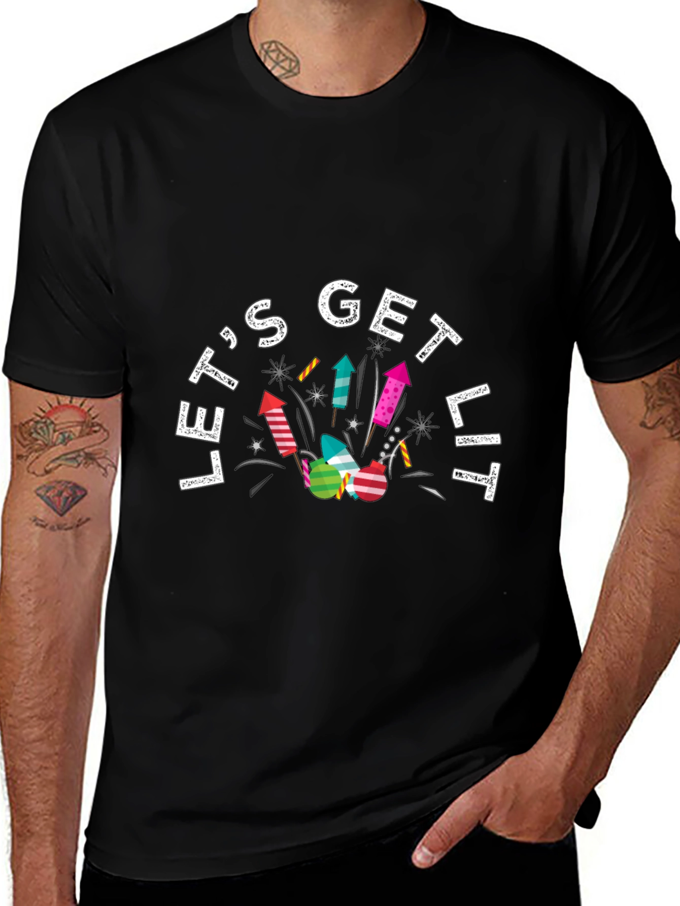 Lets Get Lit Graphic Tee