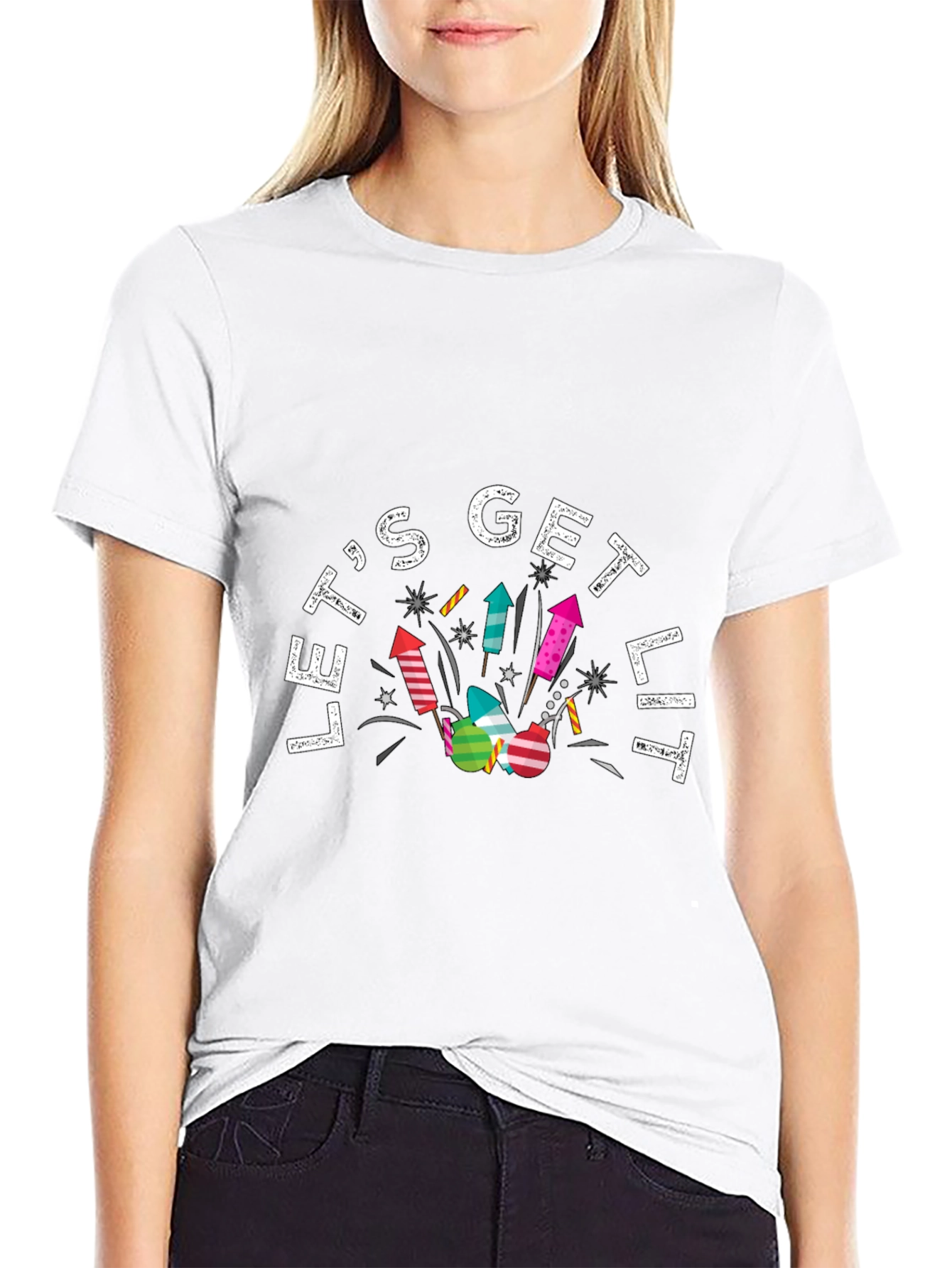 Lets Get Lit Graphic Tee