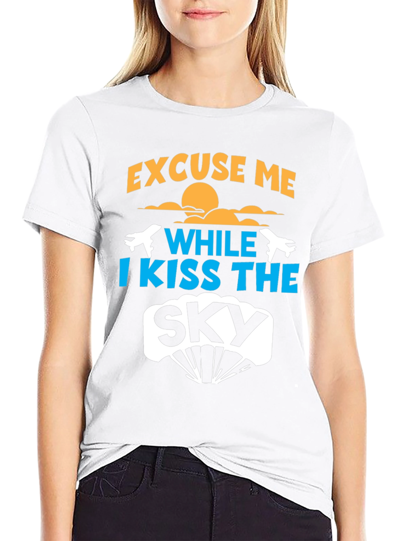 Kiss the Sky Graphic T-Shirt - Skydiver Apparel