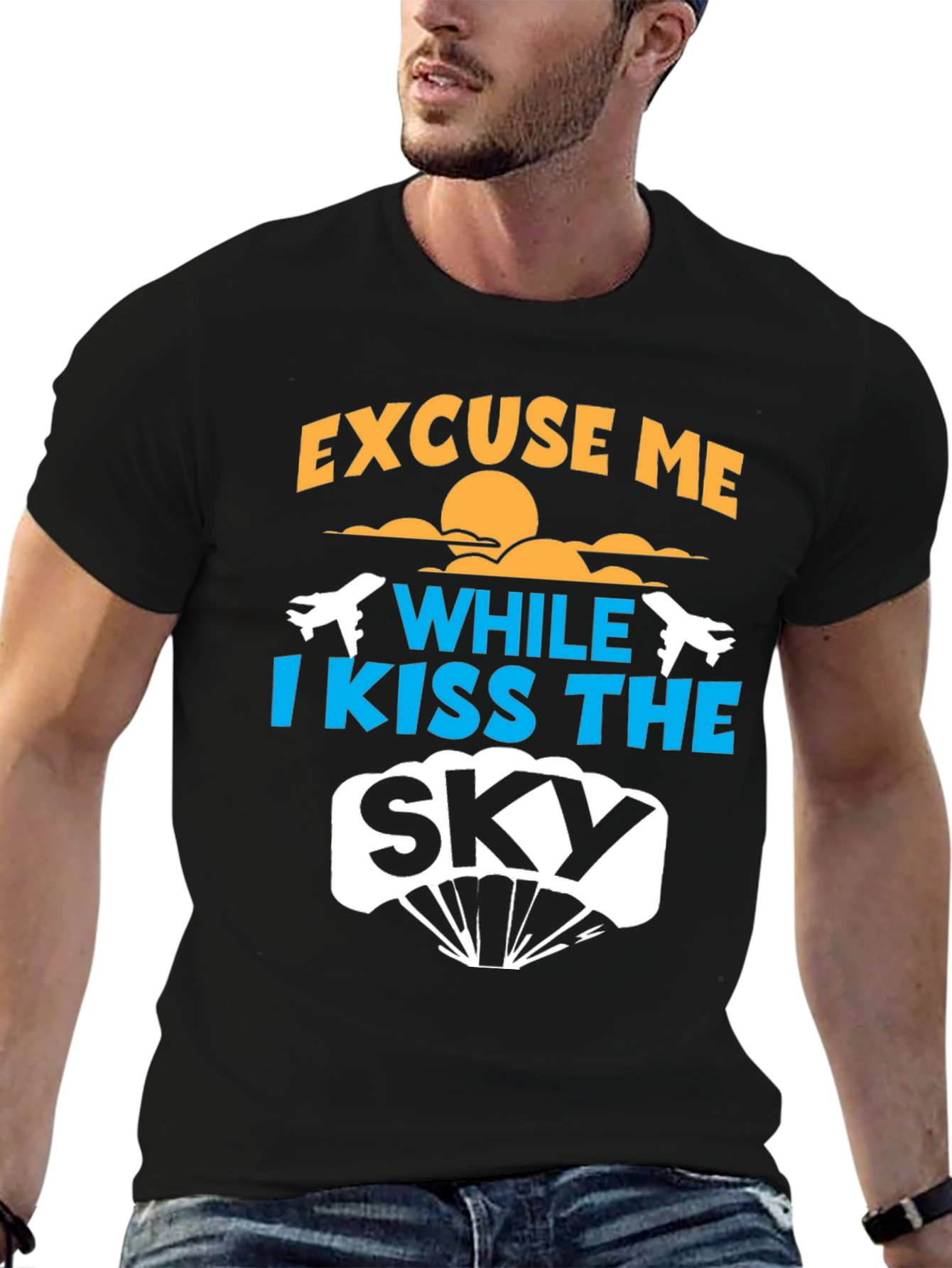 Kiss the Sky Graphic T-Shirt - Skydiver Apparel