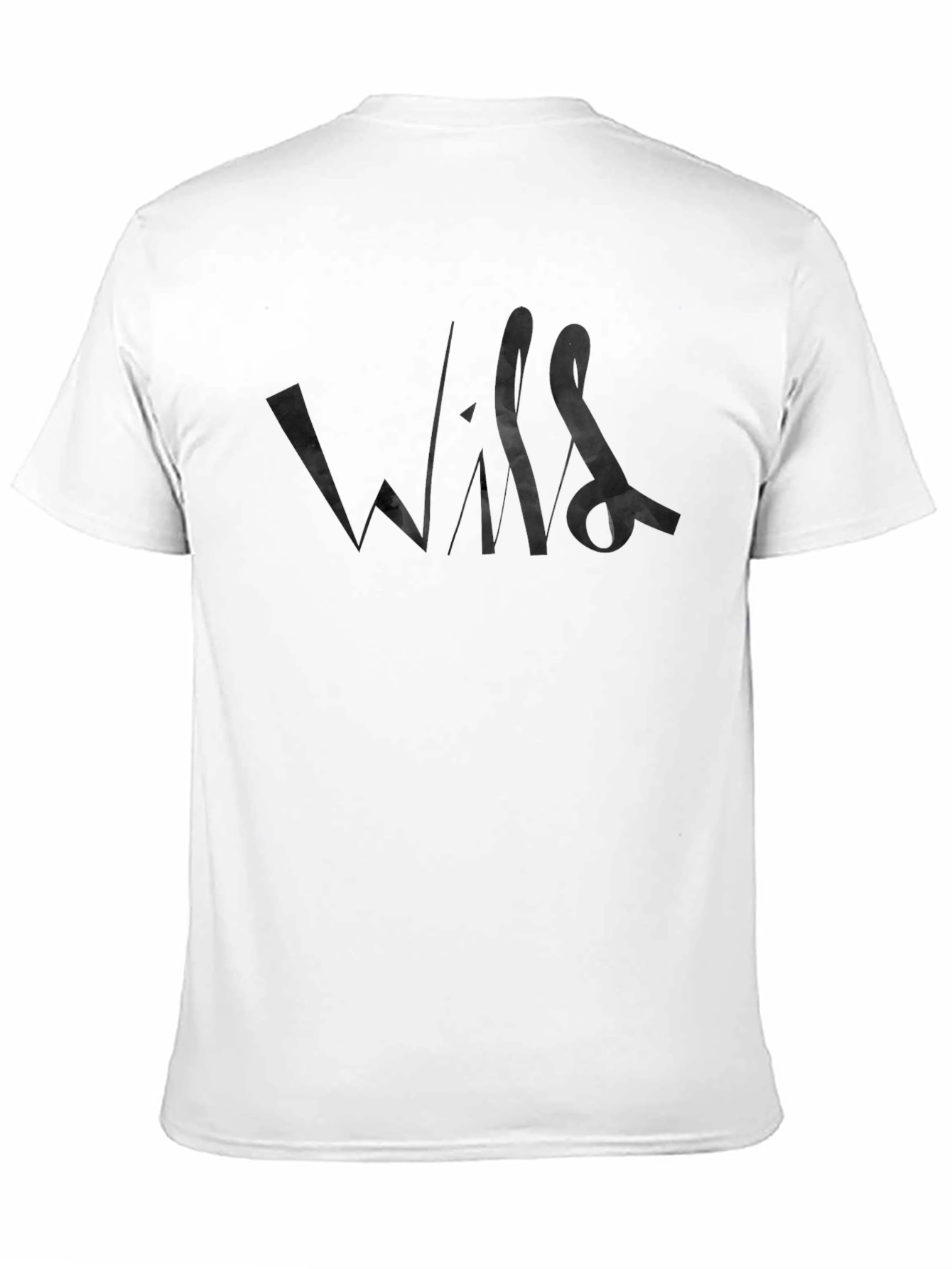 Wild Graphic Print Black T-Shirt