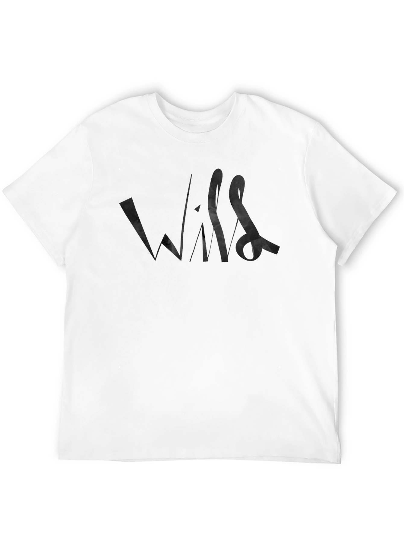 Wild Graphic Print Black T-Shirt